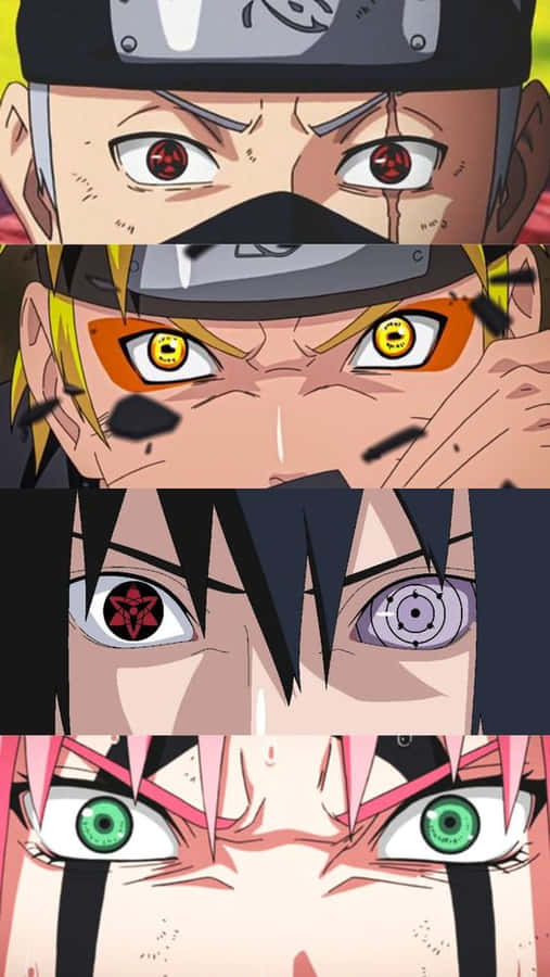 Yeux Naruto Fond d'écran