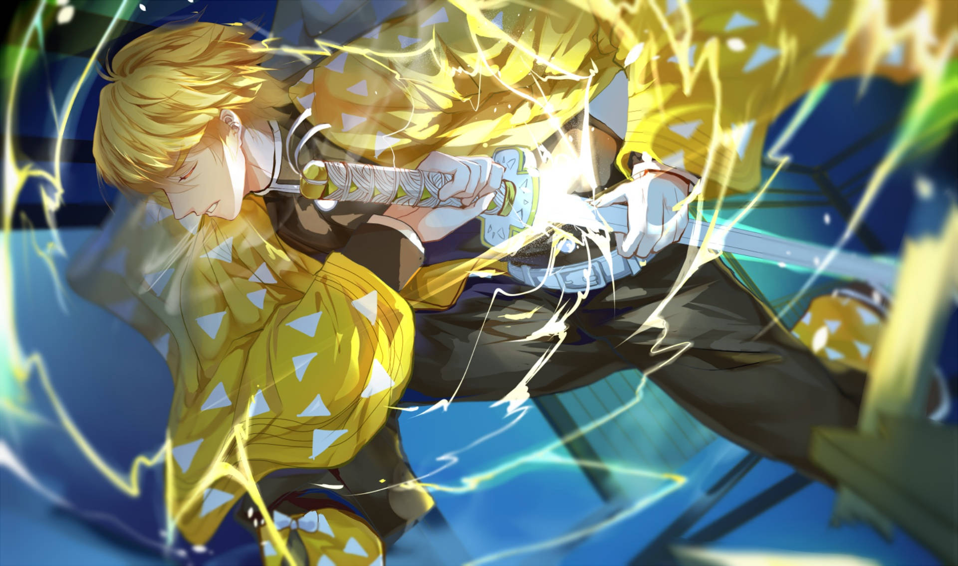 Zenitsu Pfp Wallpaper