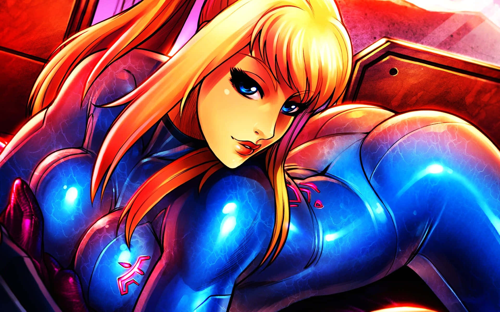 Zero Suit Samus Fond d'écran