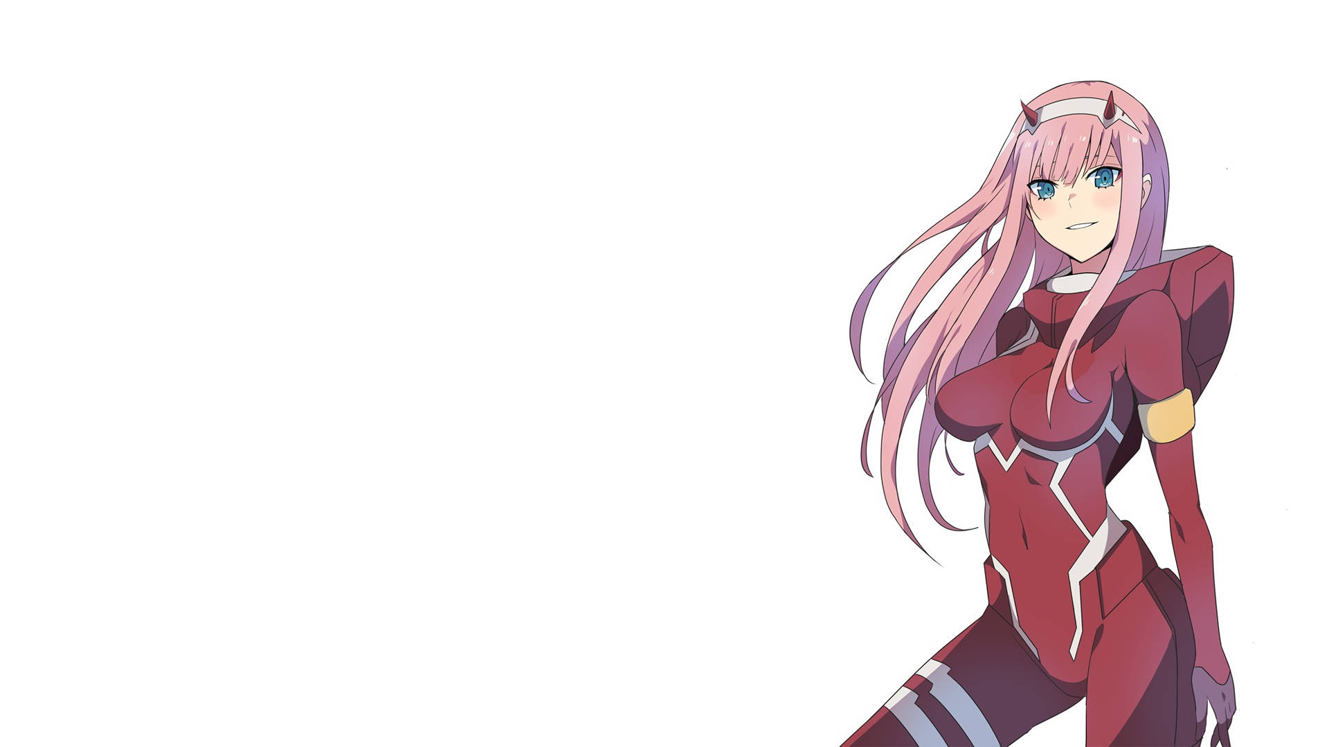 02 Red Suit Darling In The Franxx Background
