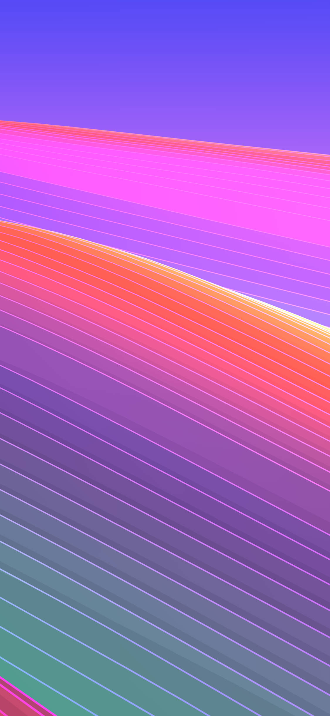A Colorful Abstract Image Of A Wave Background
