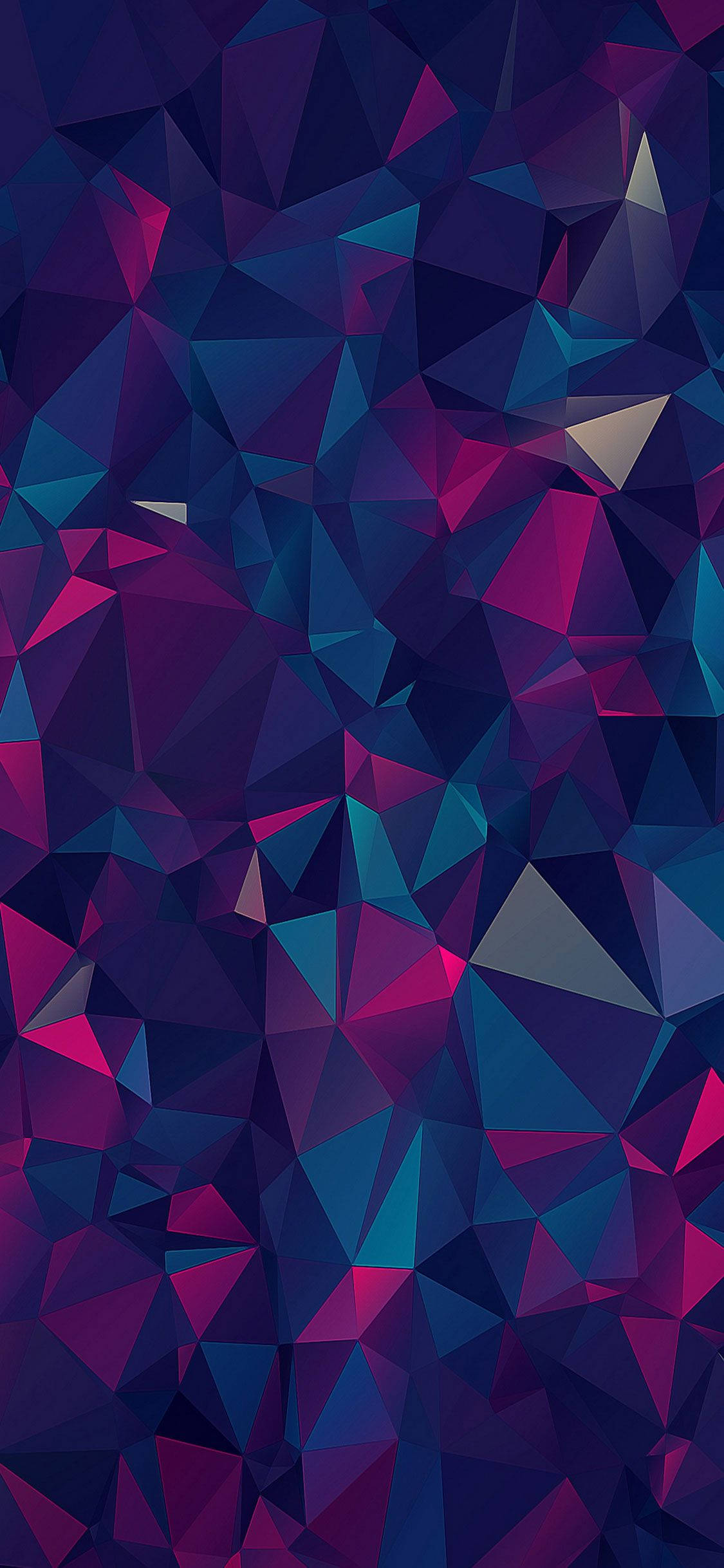 A Purple And Blue Background With Triangles Background
