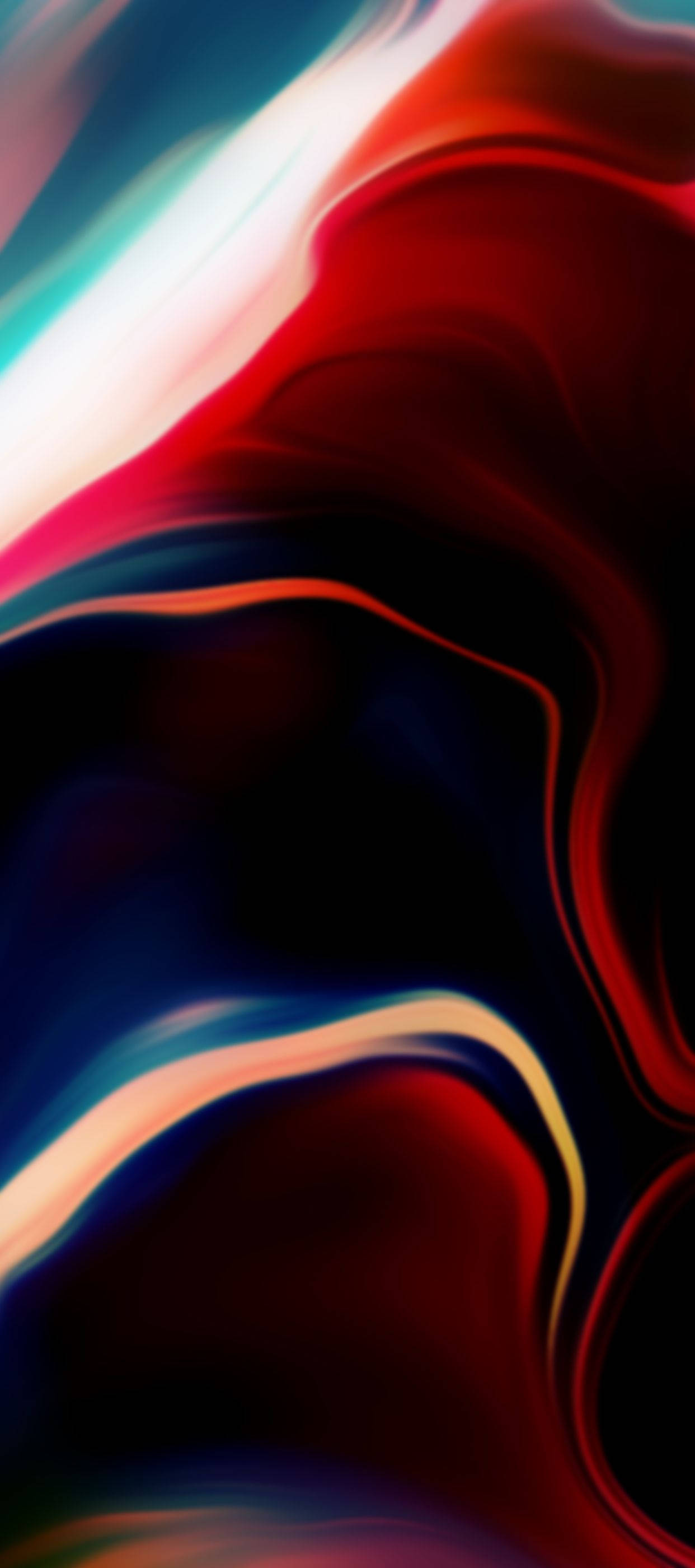 A Red, Blue, And Black Abstract Wallpaper Background