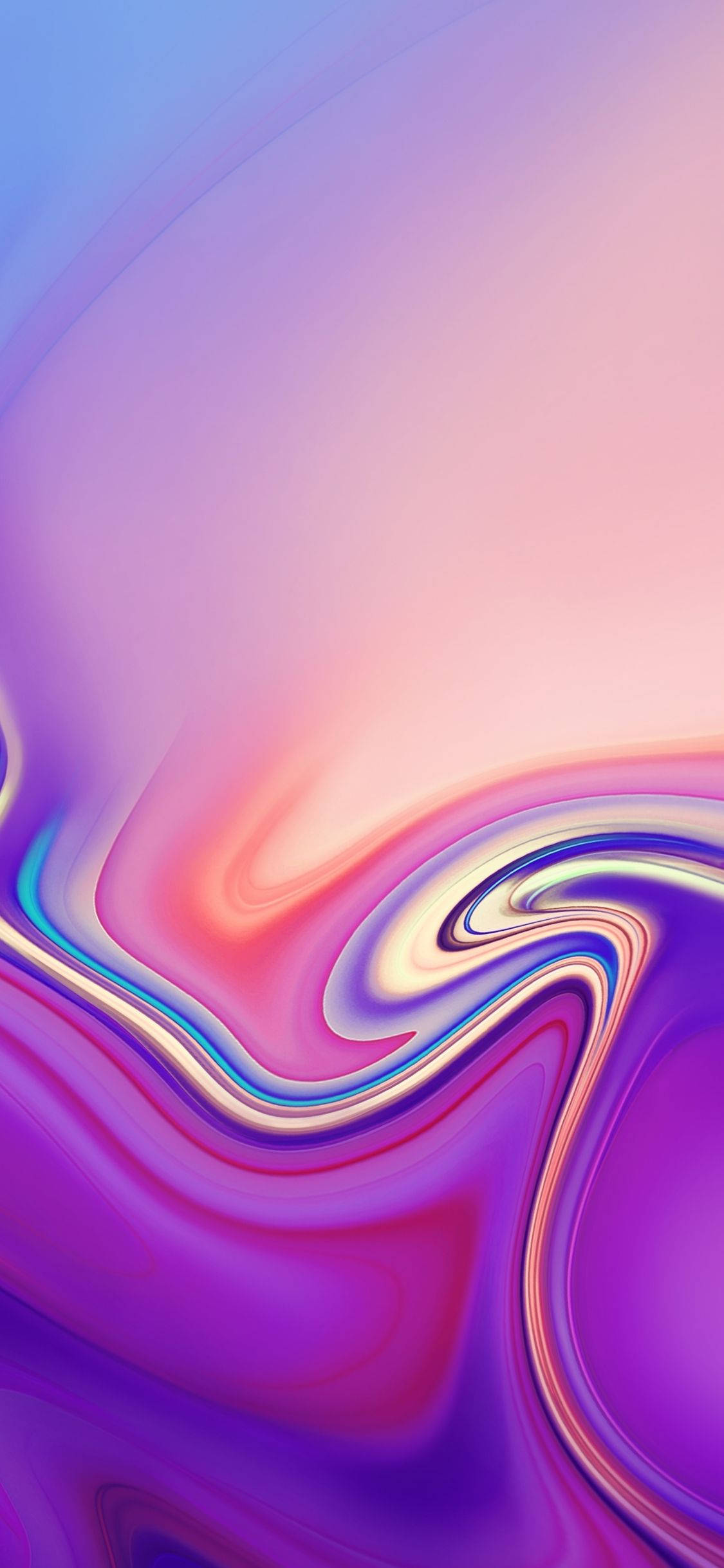 Abstract Purple Swirl Note 10 Background