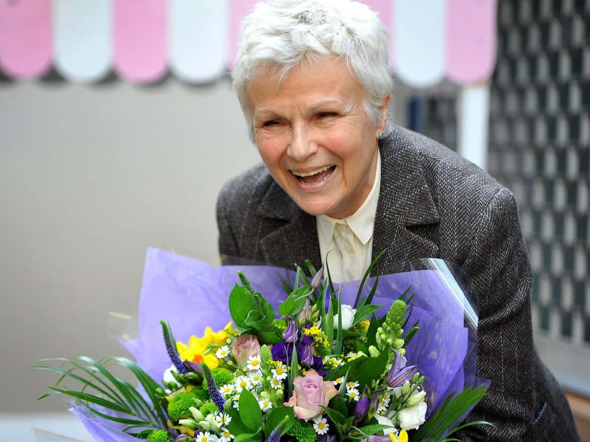 Download “veteran British Actress Julie Walters” Wallpaper | Wallpapers.com