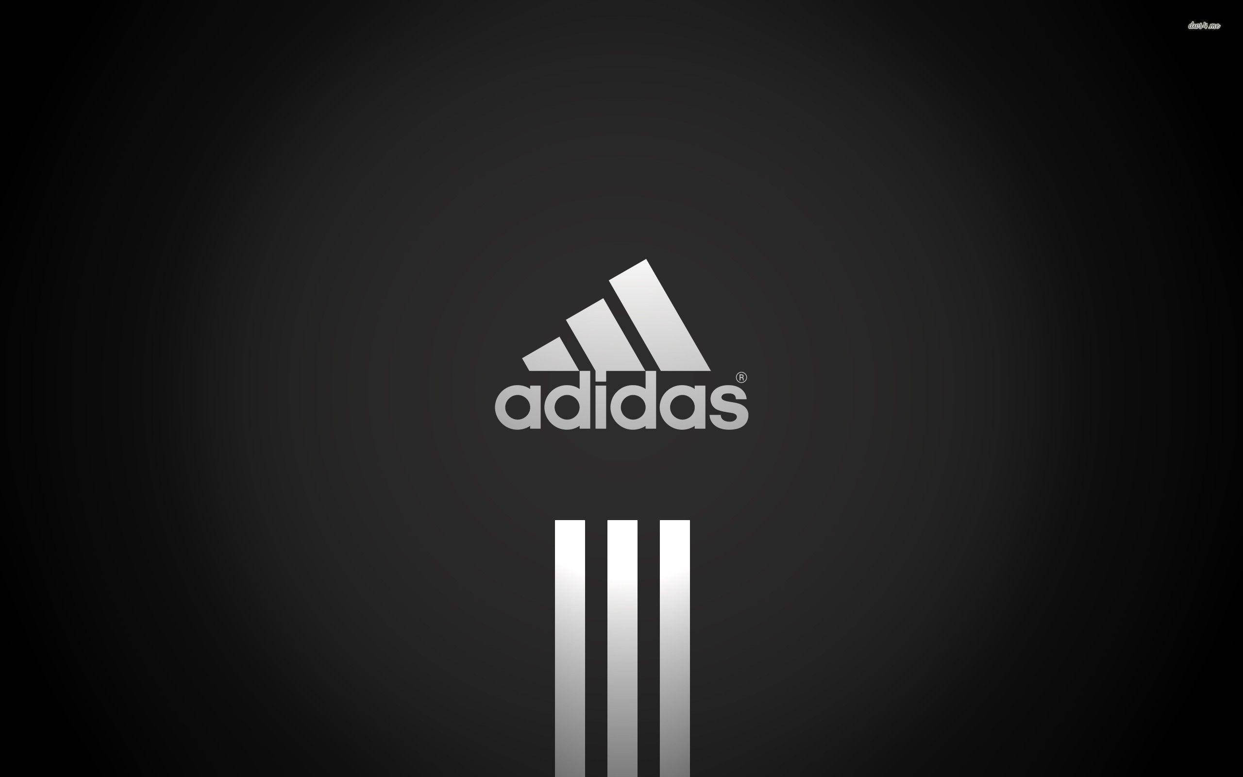 Adidas Brand Three Stripes Logo Background