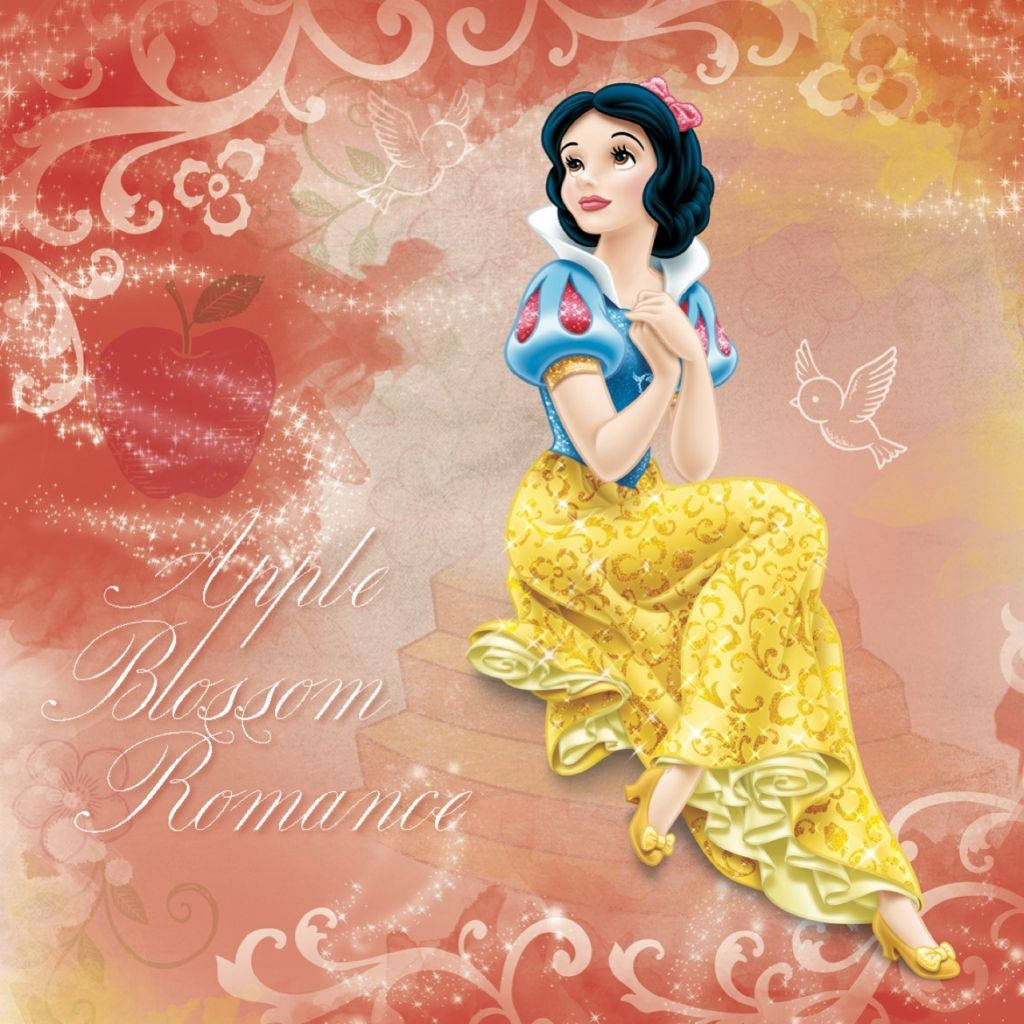 Adorable Snow White Background