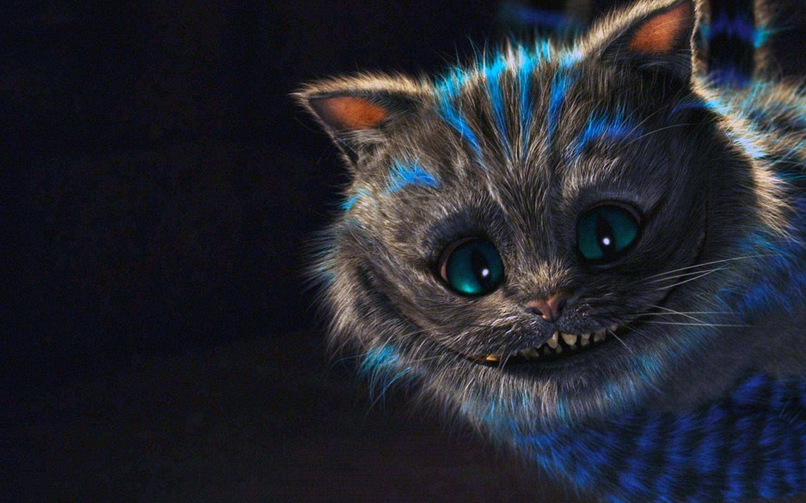 Aesthetic Cheshire Cat Background