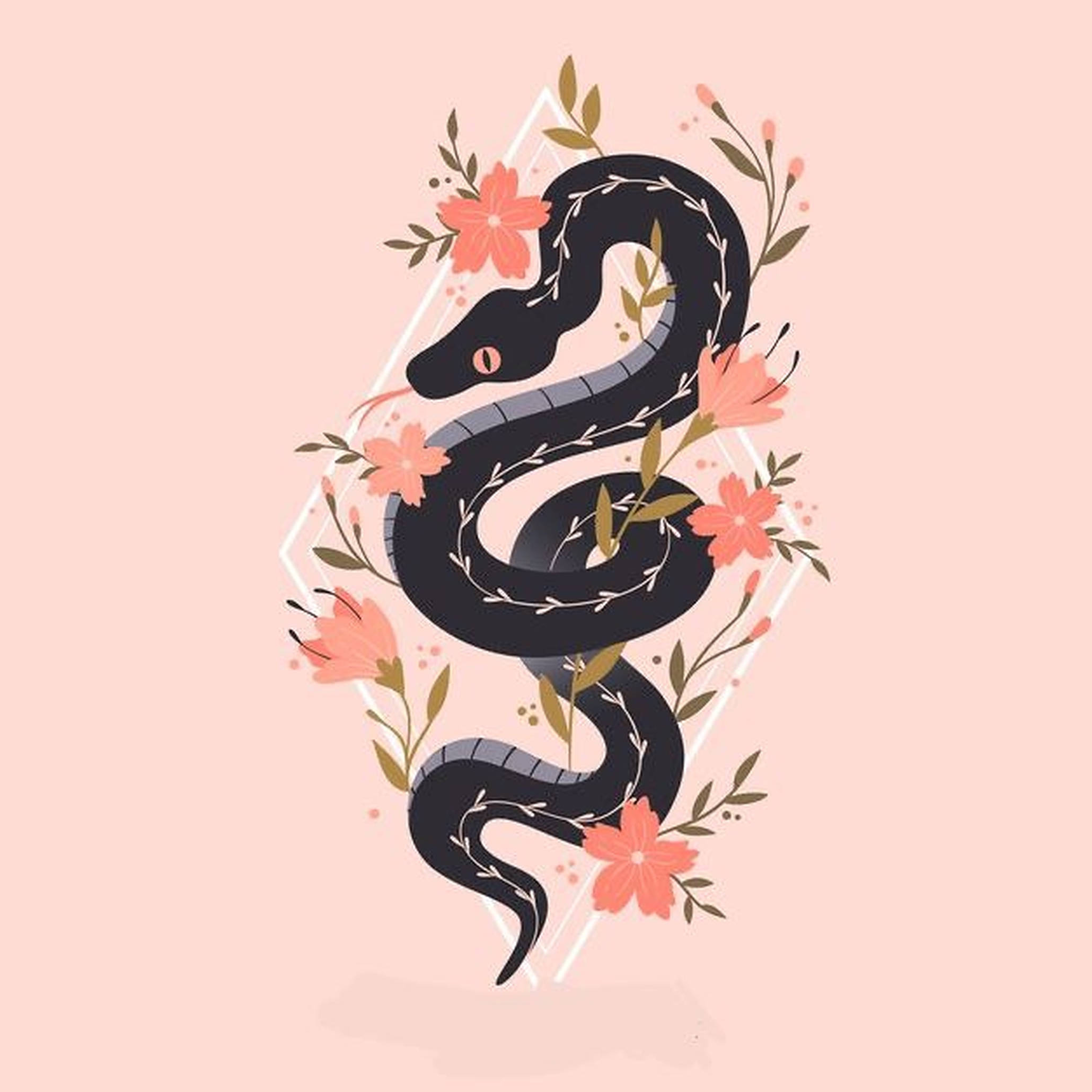 Змея и цветок 2. Тату змея с цветами. Тату змея и цветы. Змея эскиз. Змея эскиз в цвете.