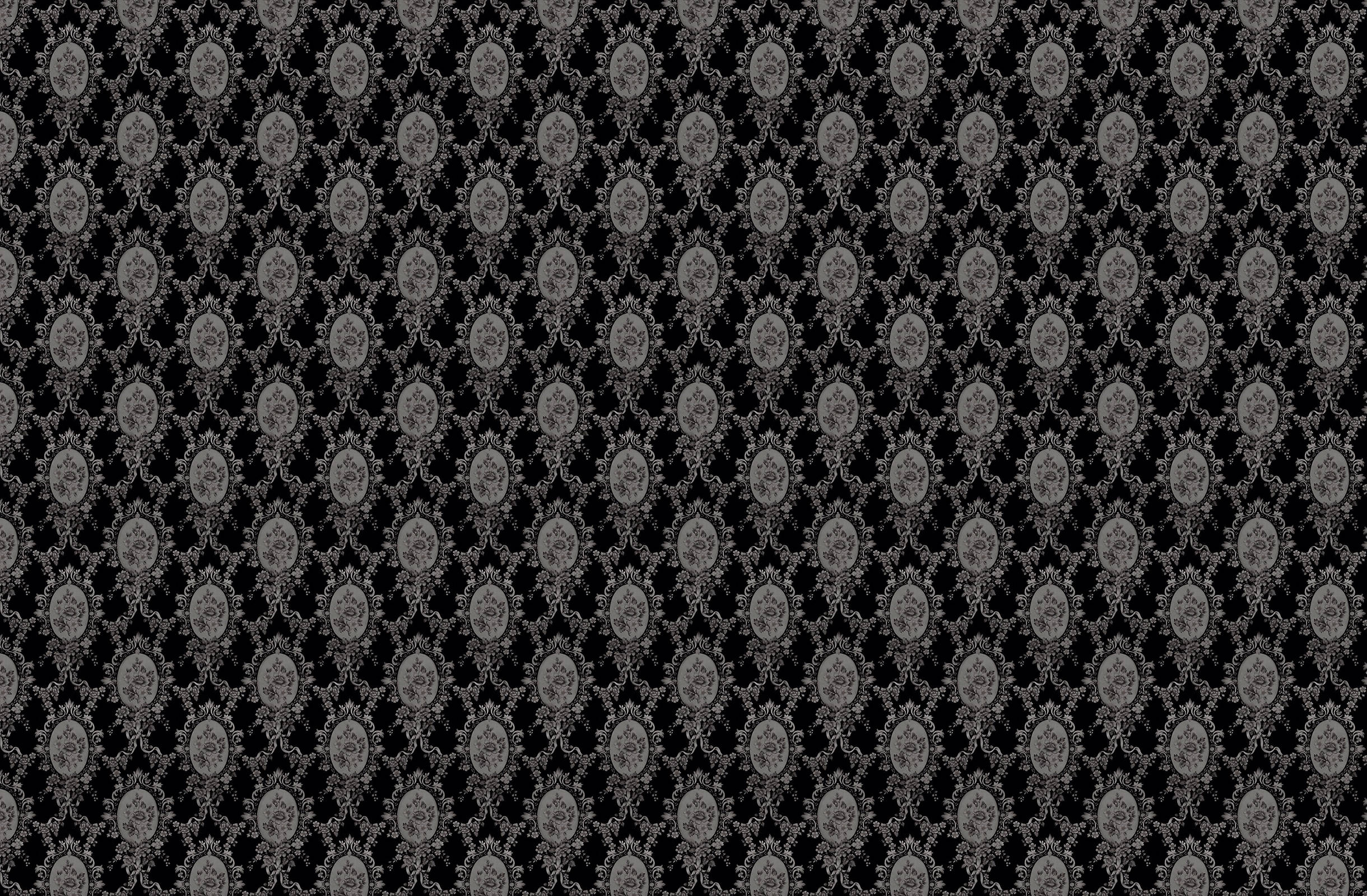 Aesthetic Victorian Gothic Pattern Background