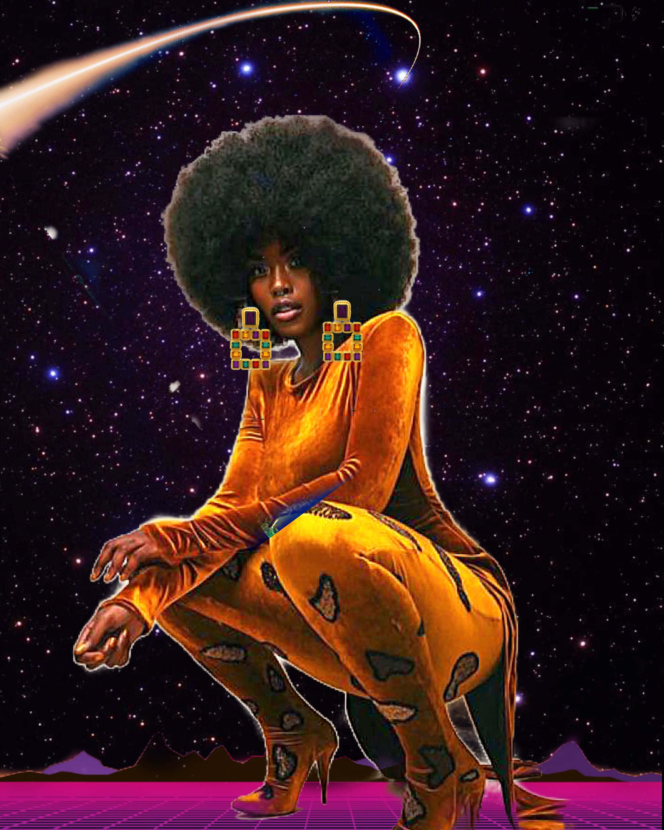 Download Explore the Beauty and Possibilities of Afrofuturism Wallpaper ...