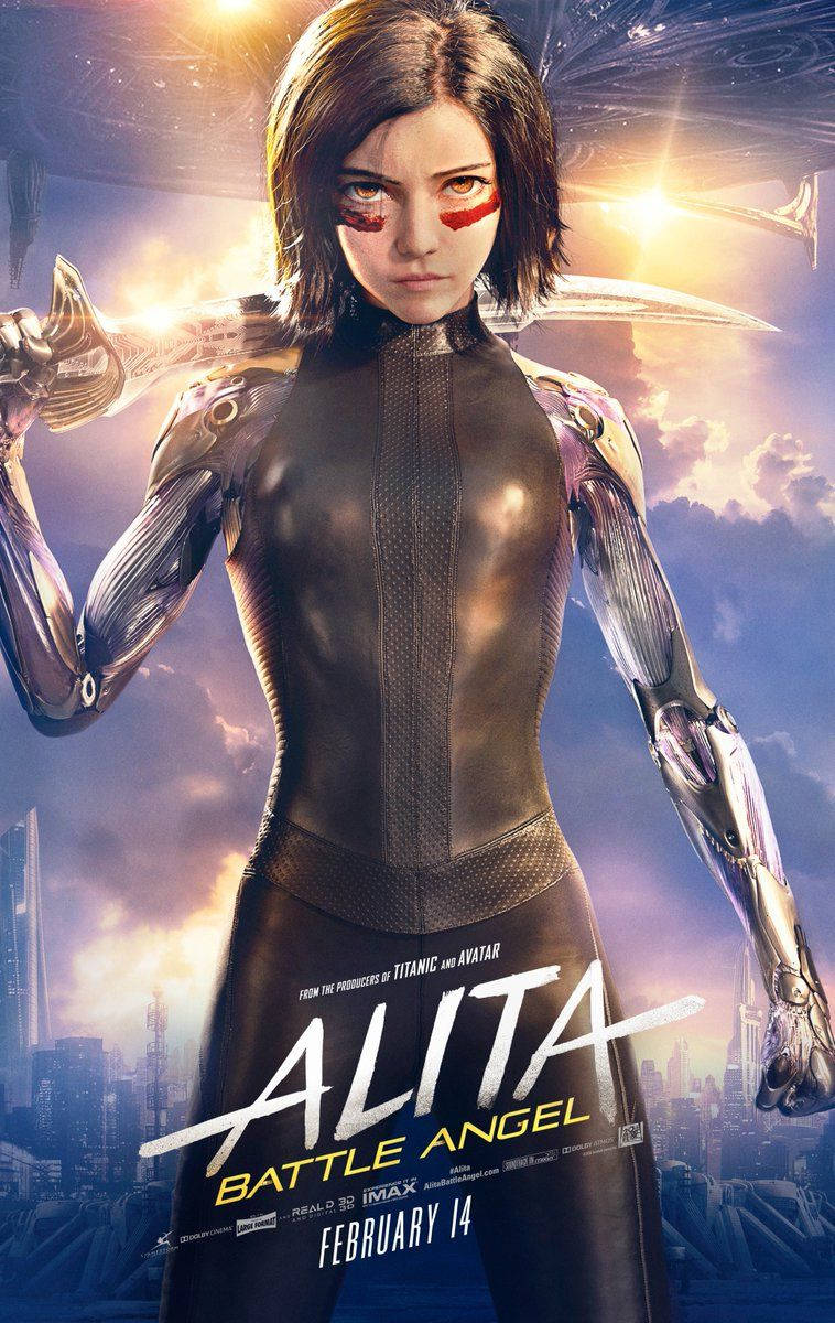 Alita Official Film Poster Background