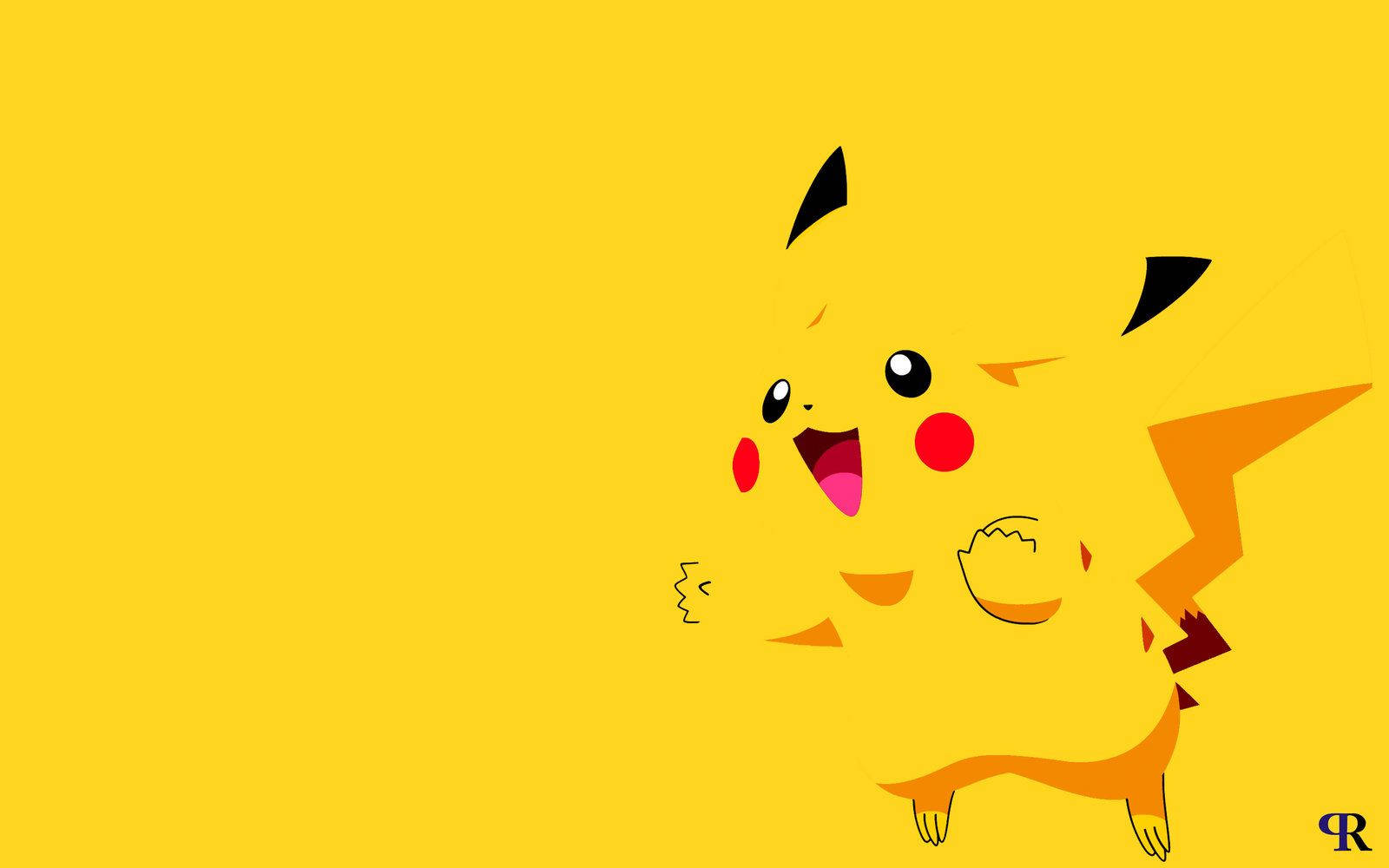All Yellow Pikachu Background
