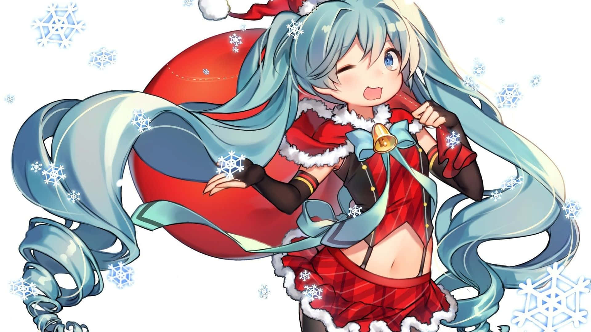 Download Anime Christmas Background