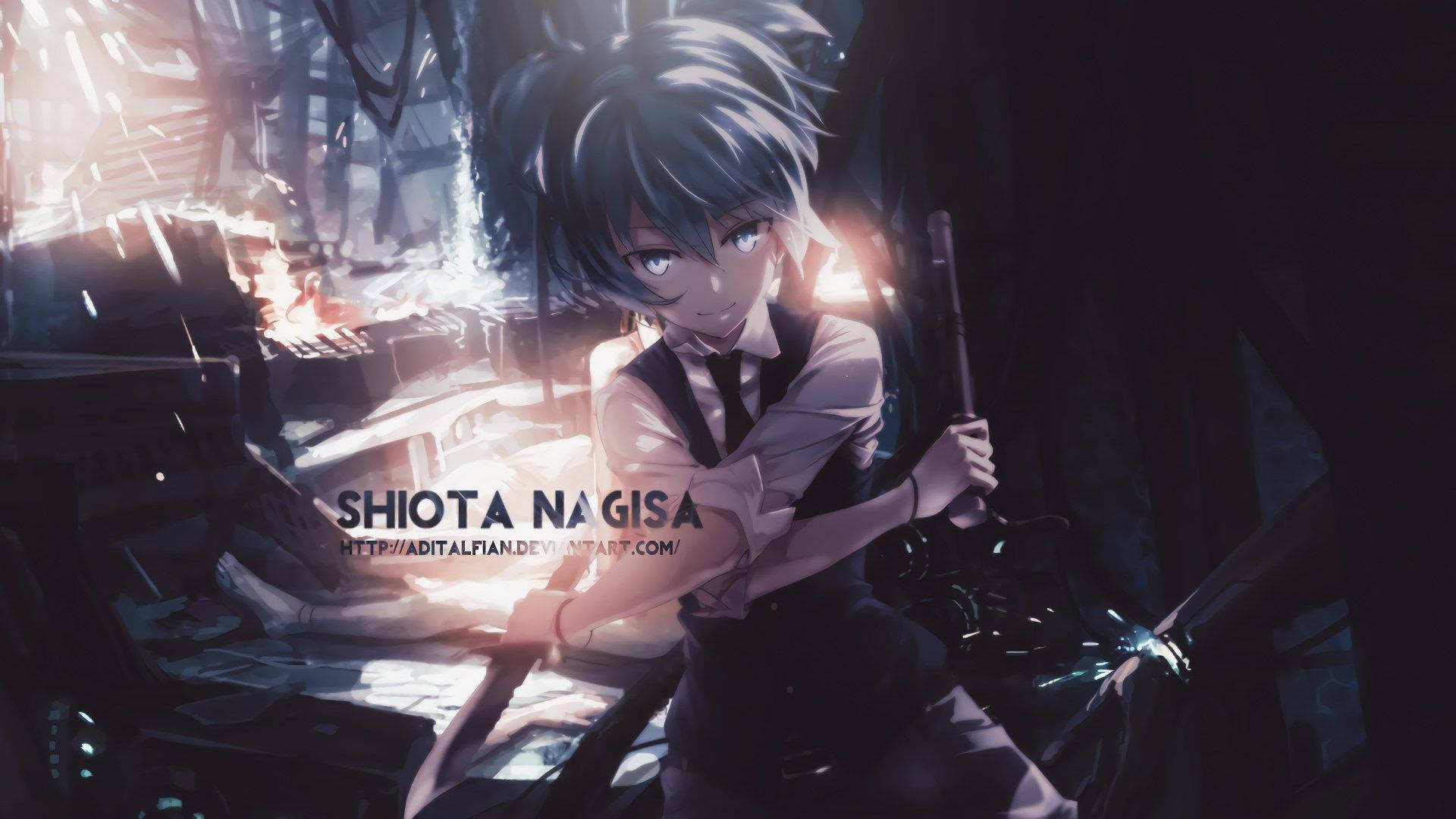 Assassination Classroom Nagisa Shiota Background