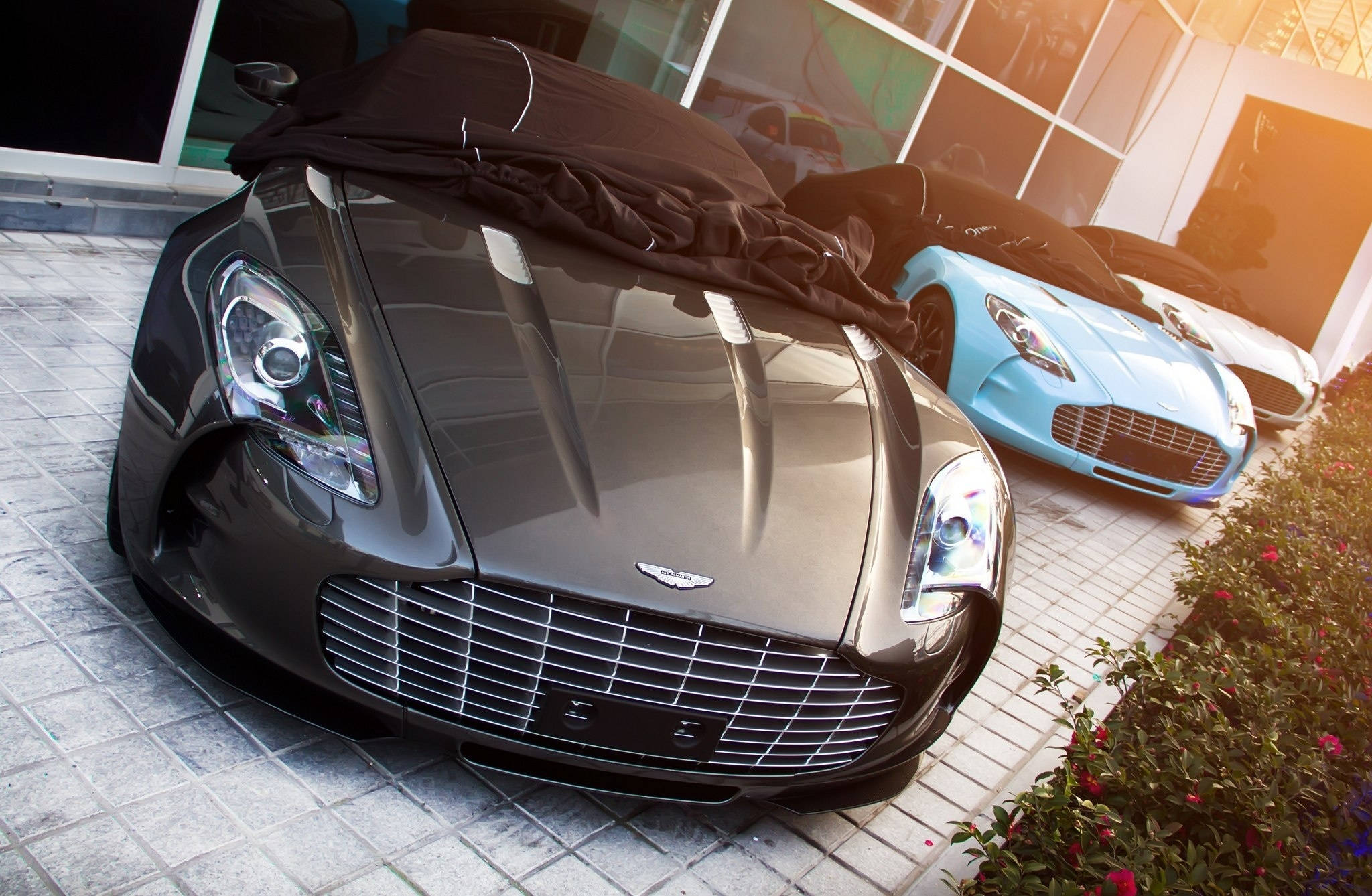Aston Martin Luxury Car Background
