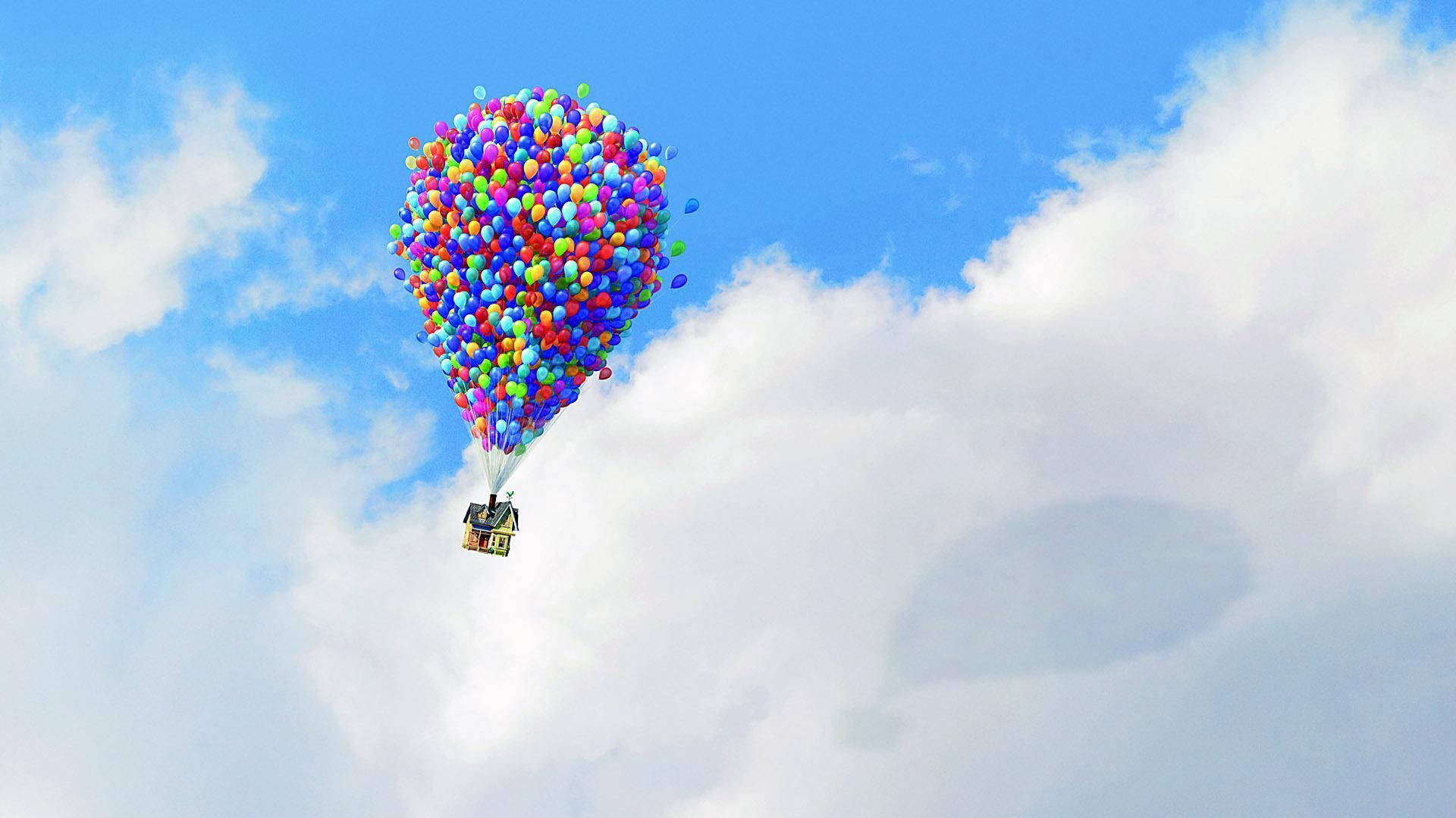 Balloon House Up Movie Background