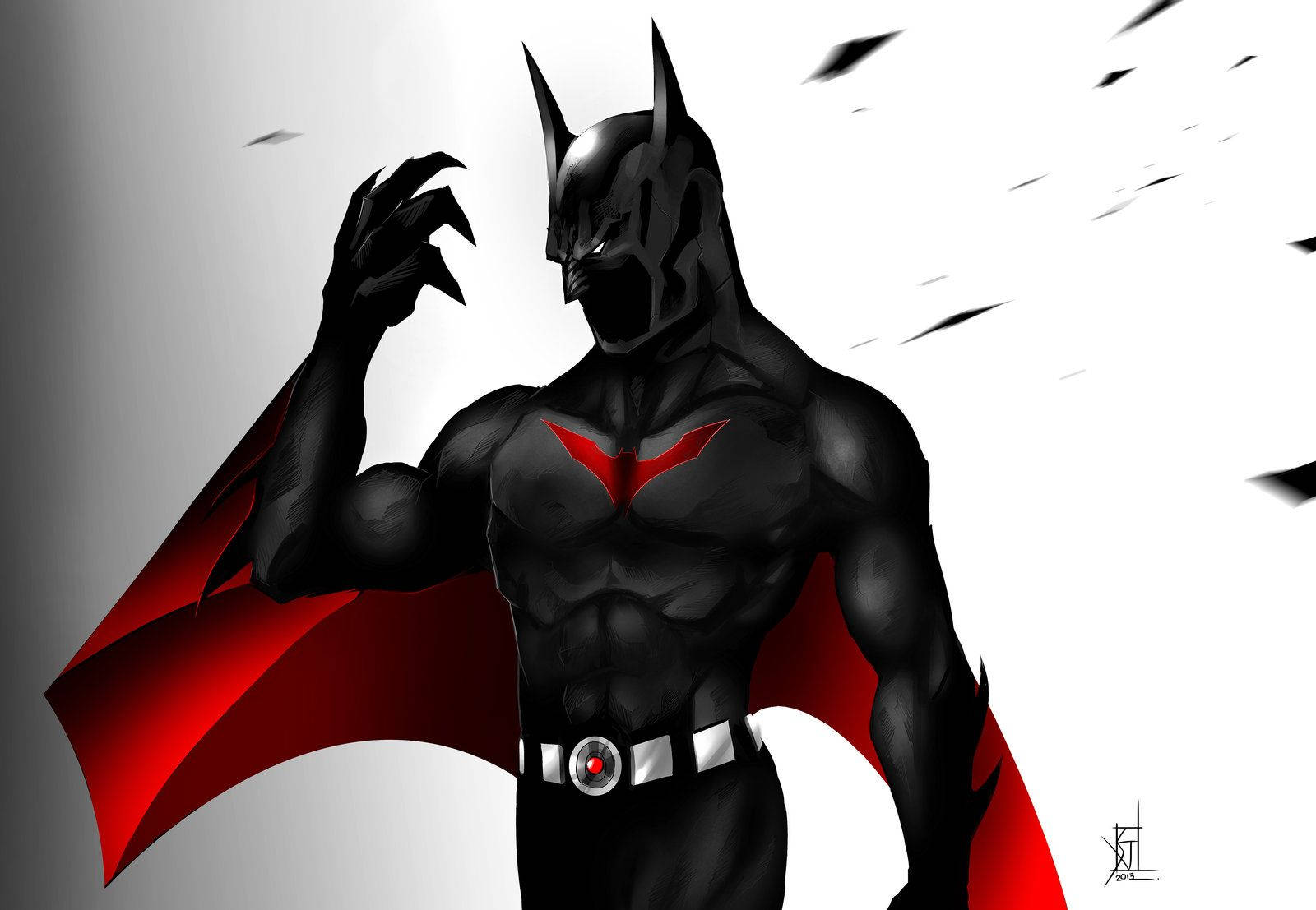 Batman Beyond Fan Art Background