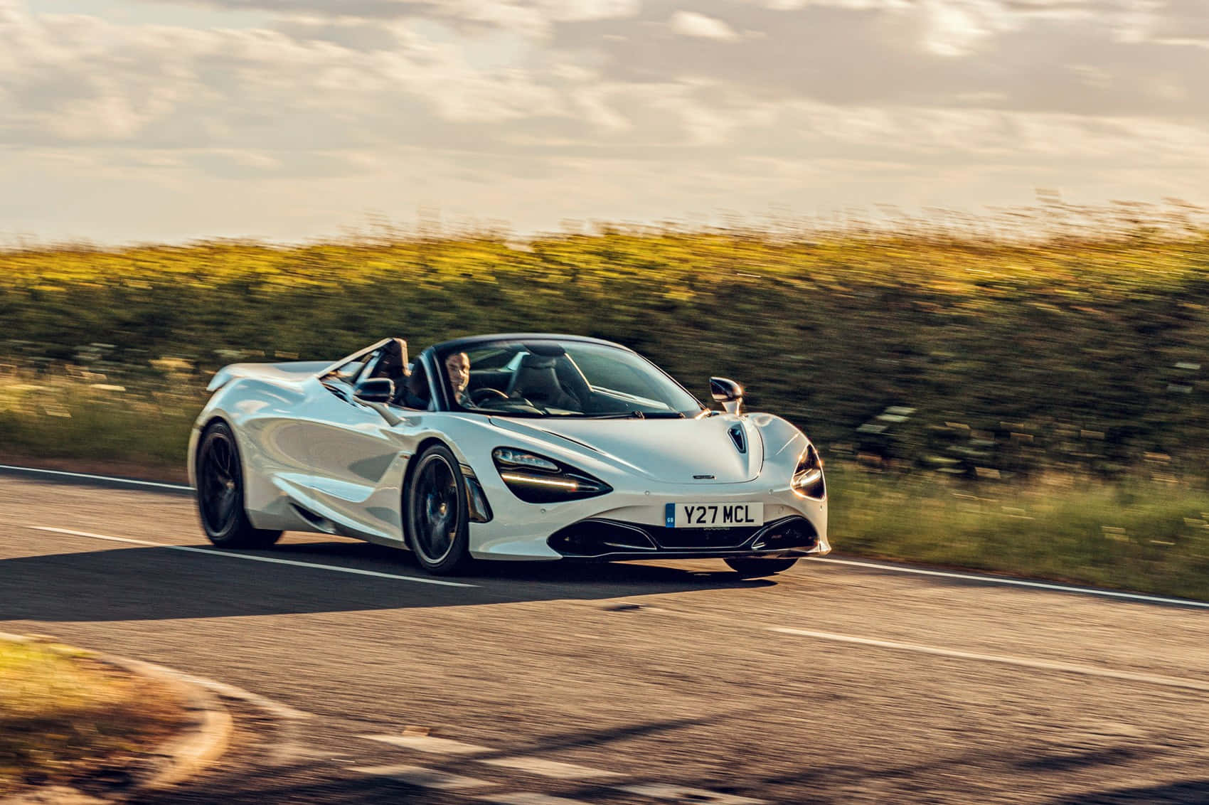 Download Country Roads Best Mclaren 720s Background | Wallpapers.com