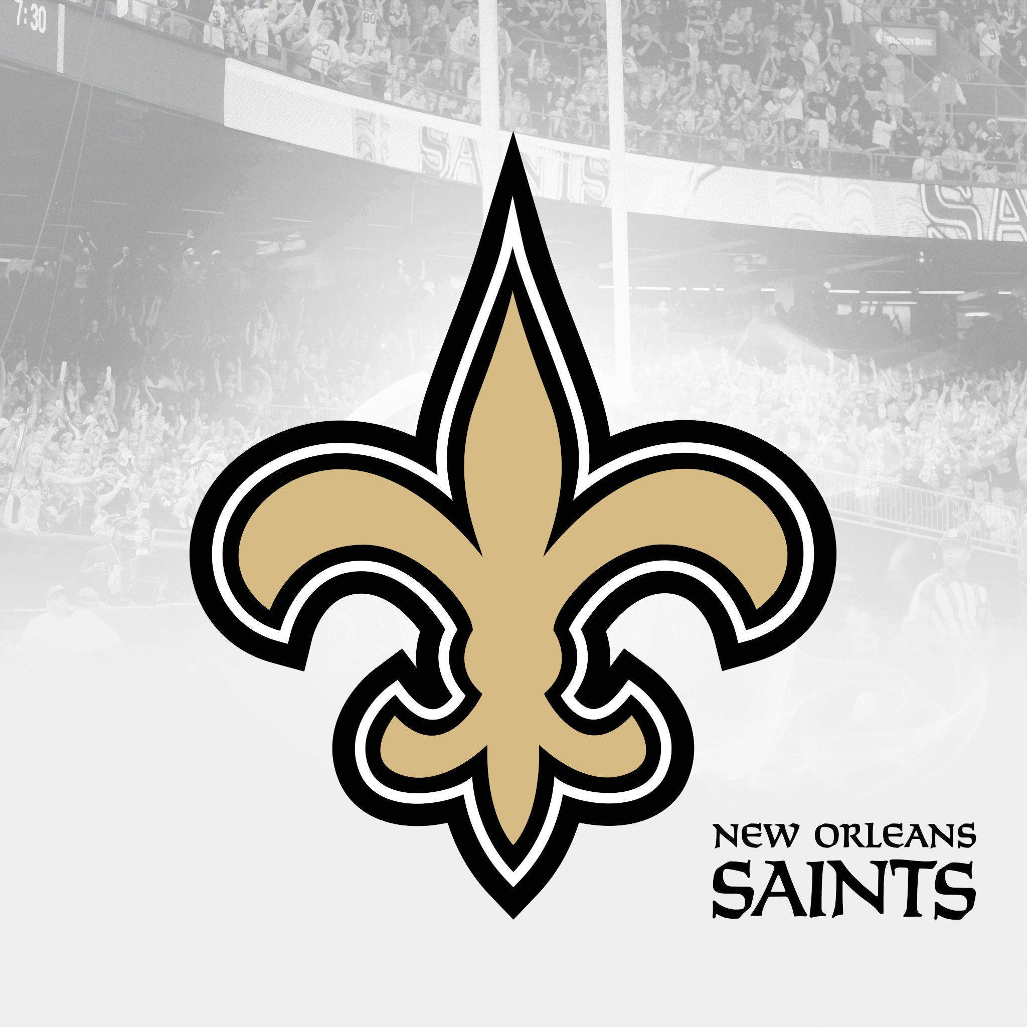 Big Saints Logo Art Background