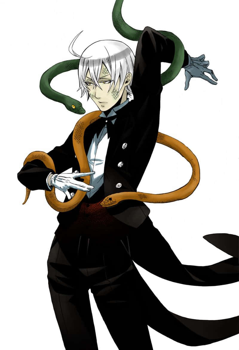 Download Black Butler Snake 800 X 1173 Wallpaper Wallpaper | Wallpapers.com