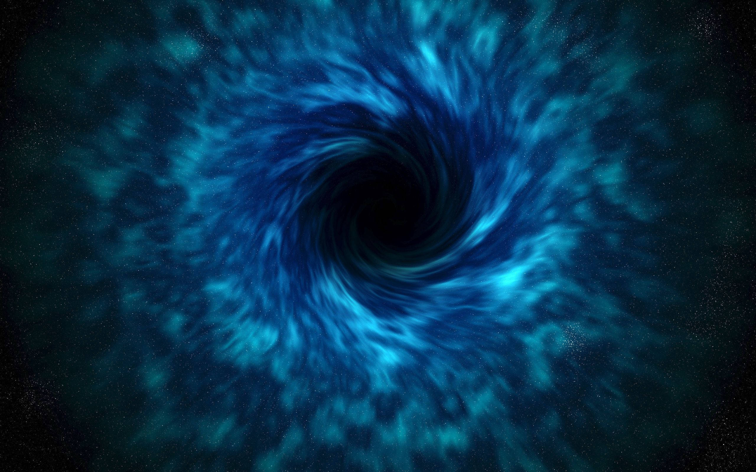 Black Hole Distortion In The Galaxy Background