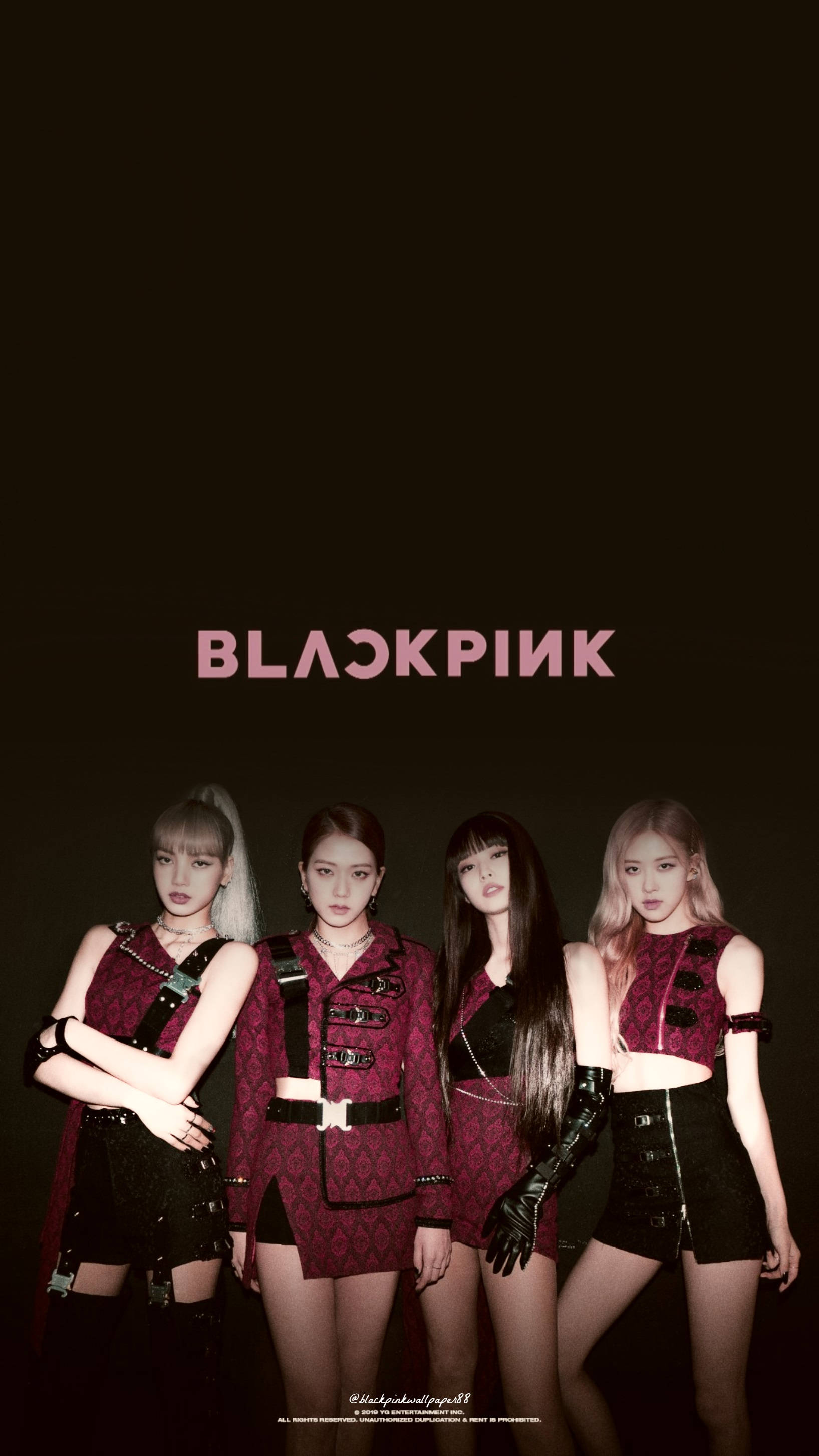 Download Blackpink Logo Kill This Love Song Wallpaper 