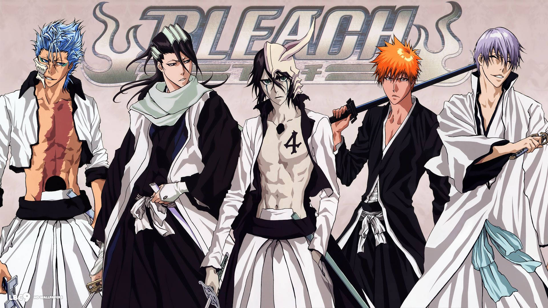 Bleach Anime Characters Background