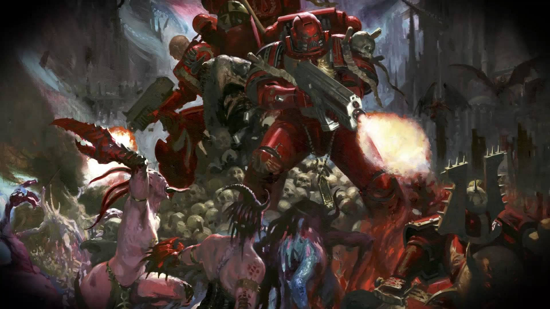 Blood Angels Vs Chaos Daemons Warhammer 40k Background