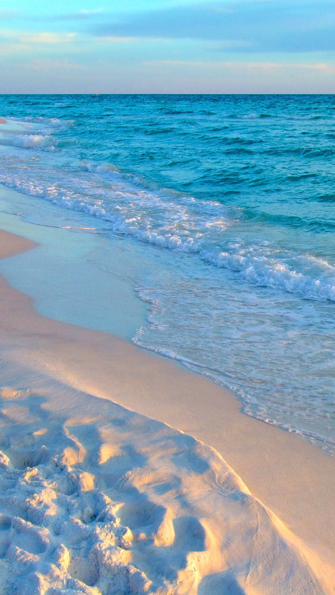 Download Blue Beach Iphone 7 Original Wallpaper | Wallpapers.com