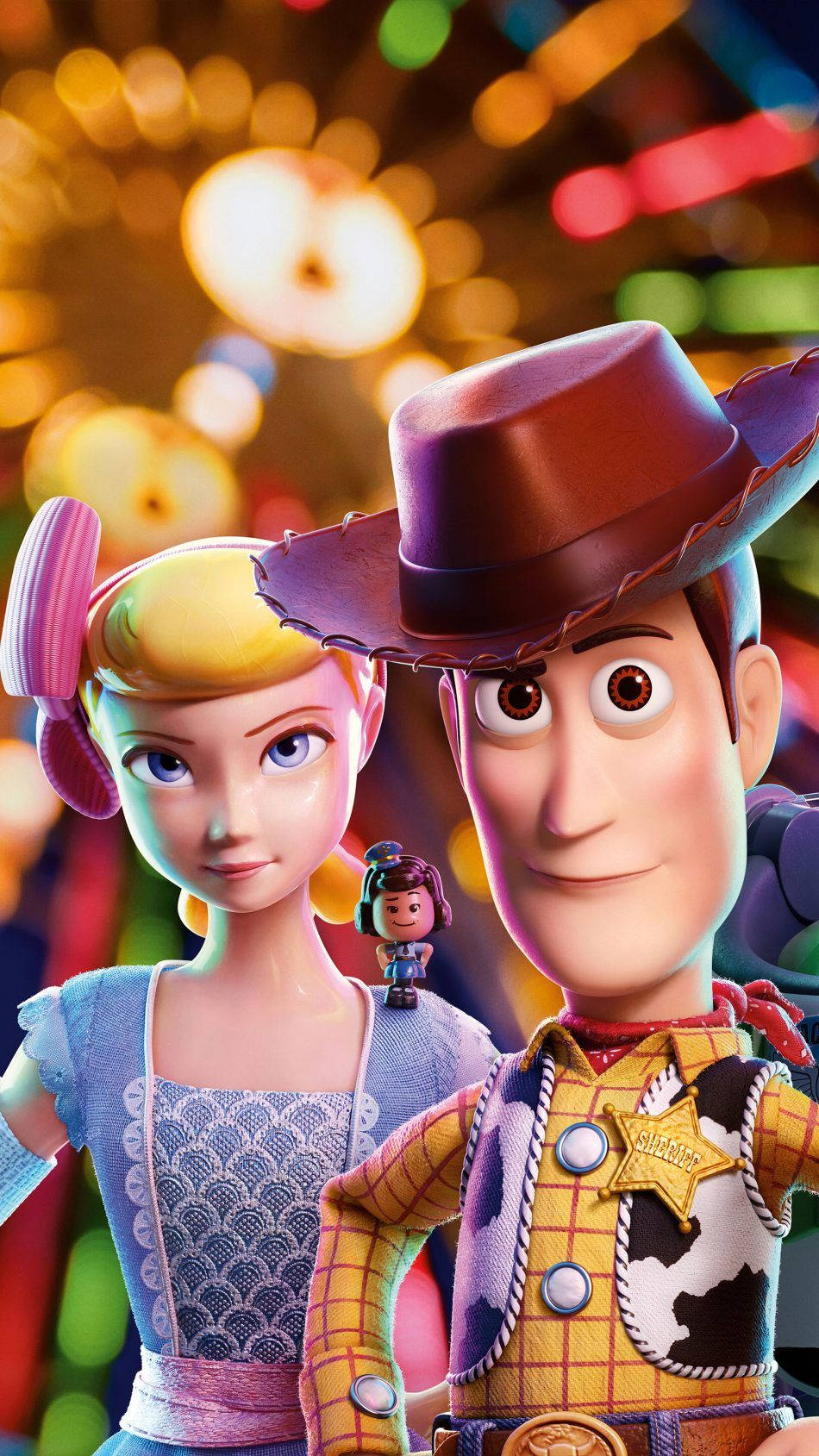 Bo-peep And Woody Toy Story Background