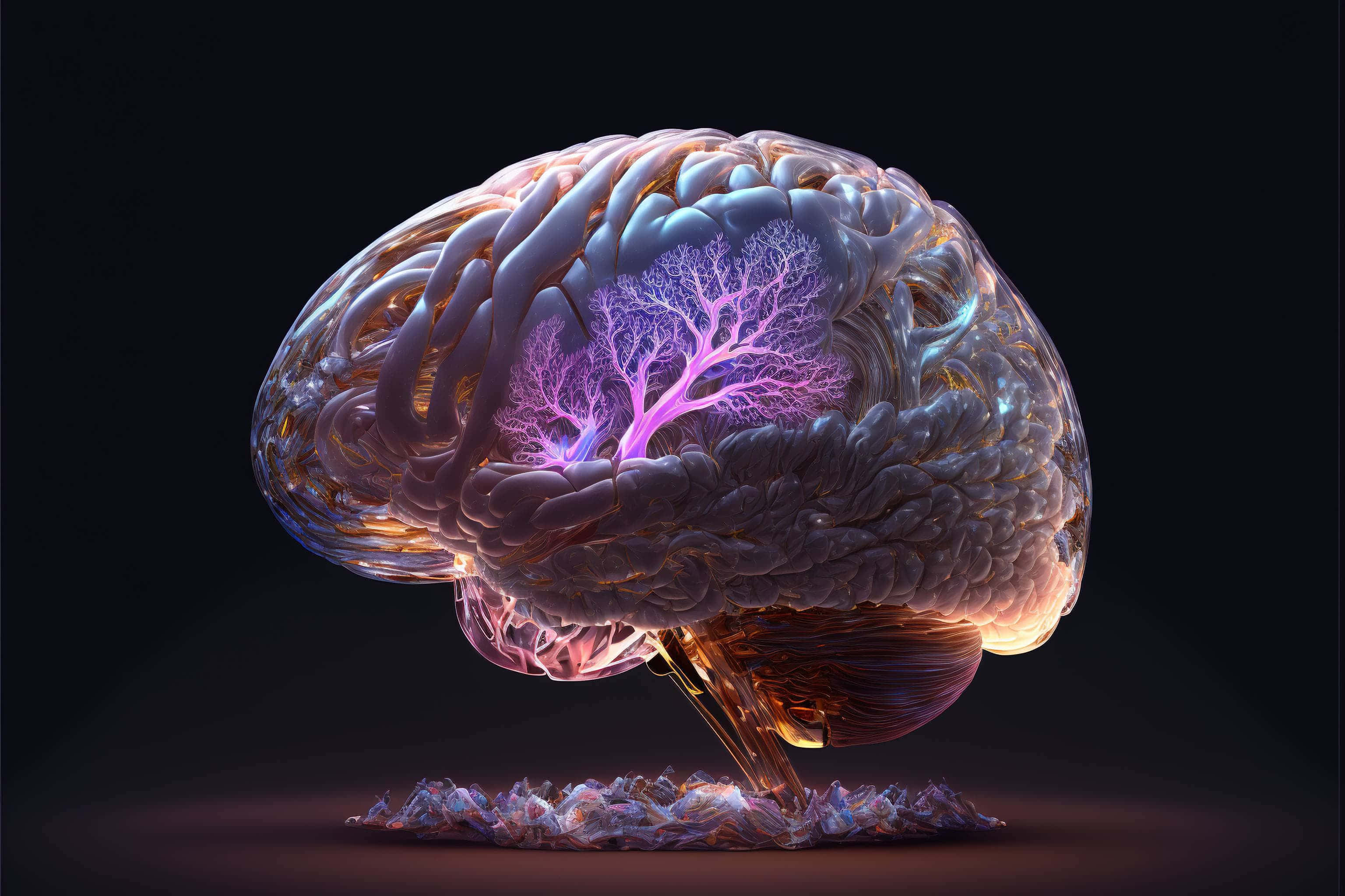 Download Brain Background | Wallpapers.com