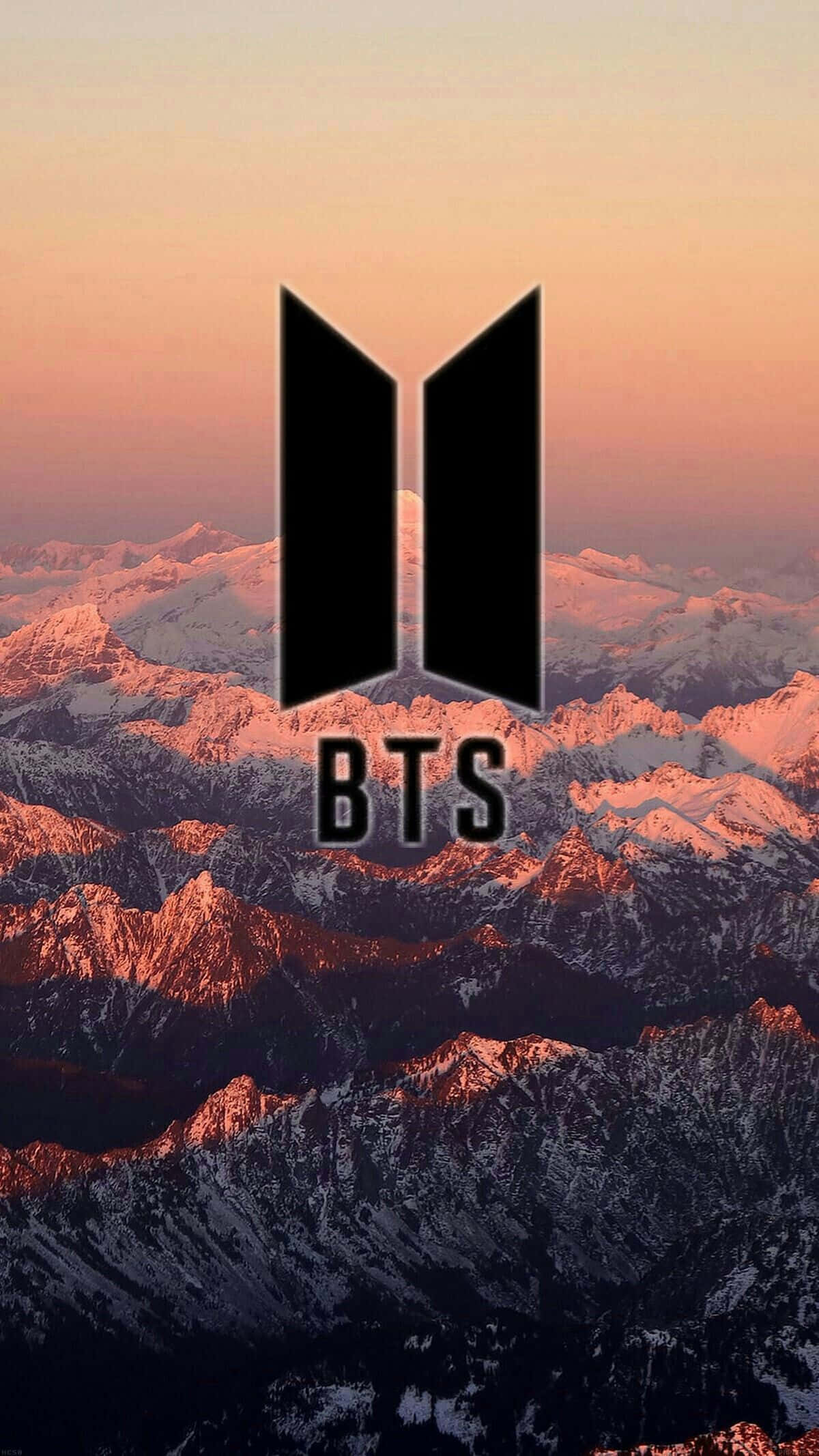 Download Bts Logo Iphone Wallpaper | Wallpapers.com