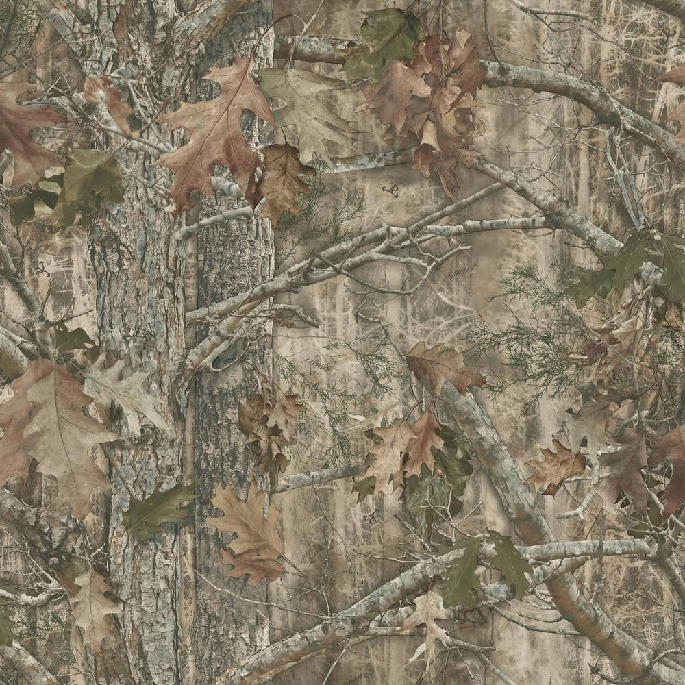 Camo Brown Forest Background