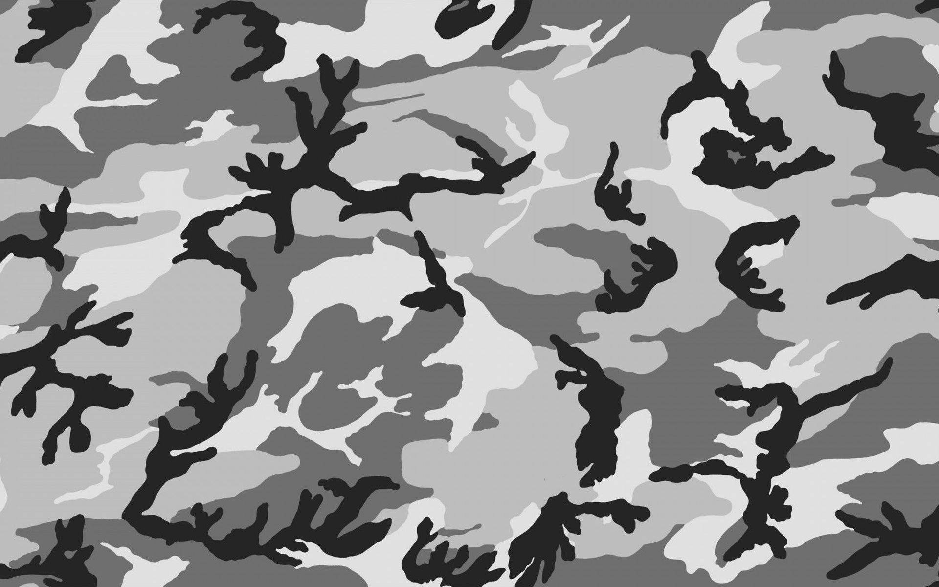 Camo Gray And Black Background