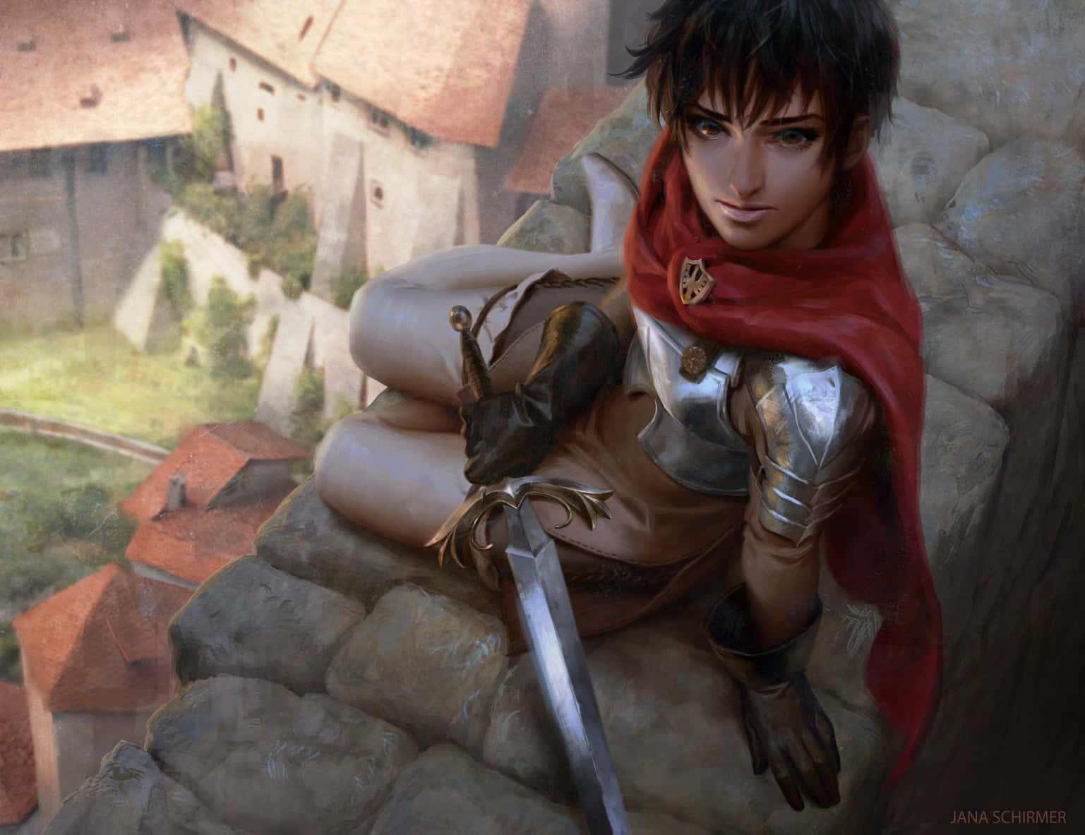 Download Strong Heroine Casca In The World Of Berserk Wallpaper ...