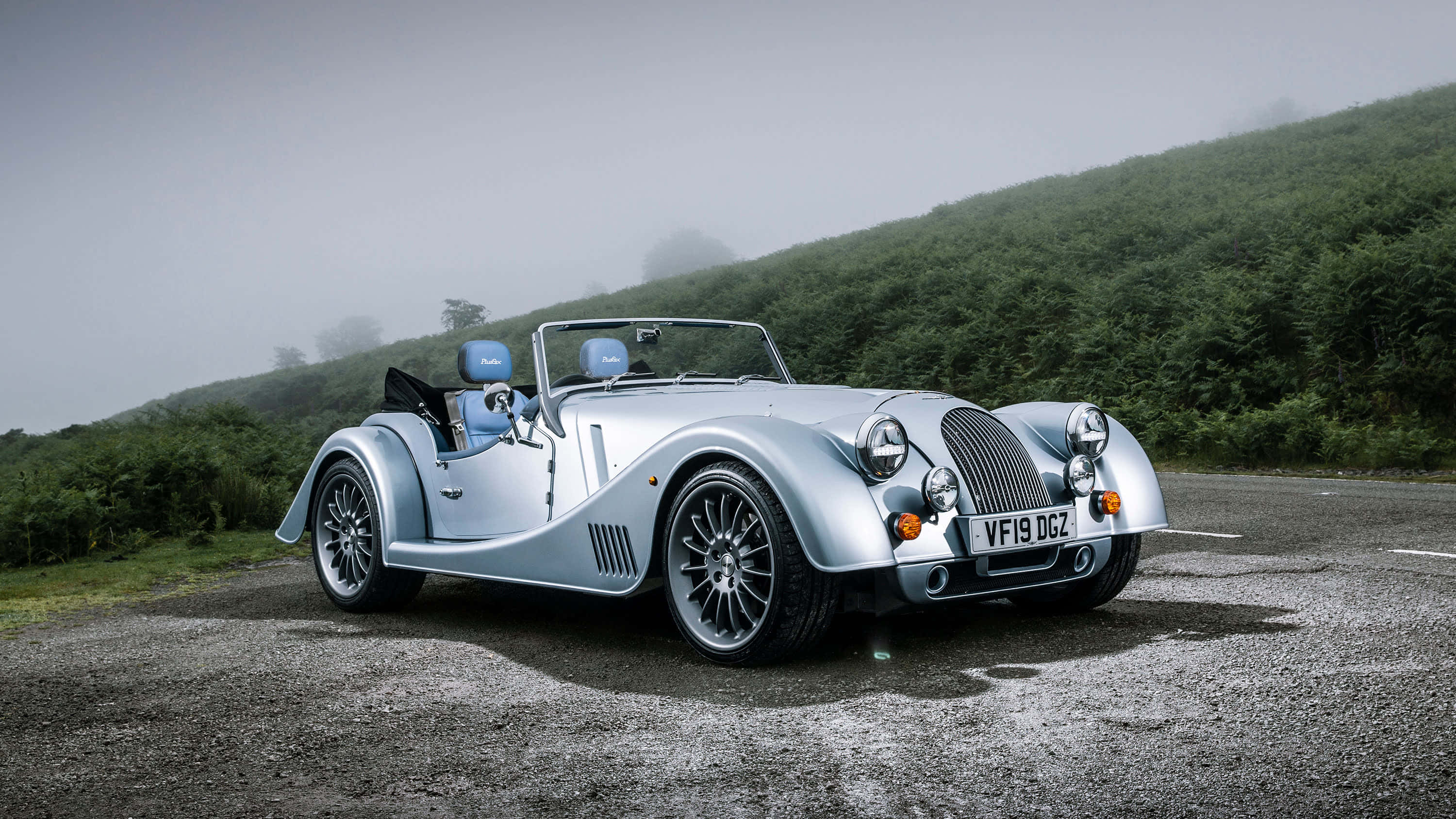 Download Elegant Morgan Plus Six Performance Car Wallpaper | Wallpapers.com