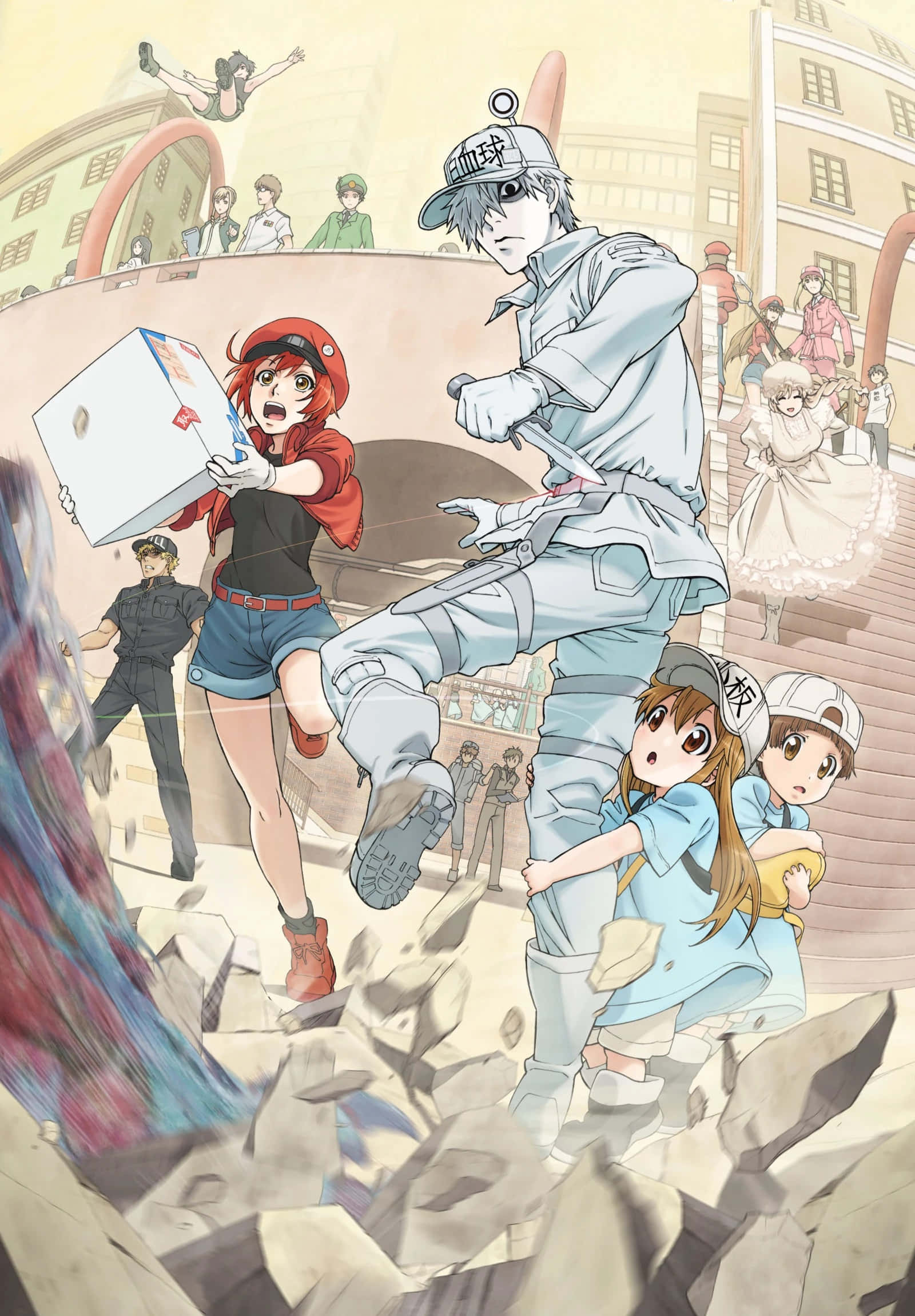 Download Cells At Work Background