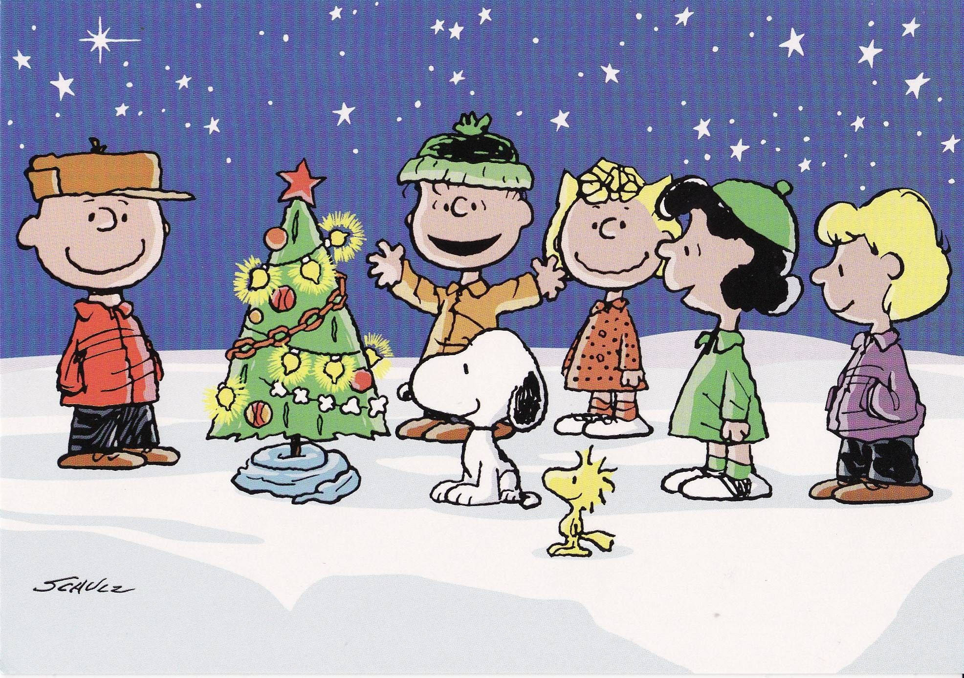 Charlie Brown Christmas Background