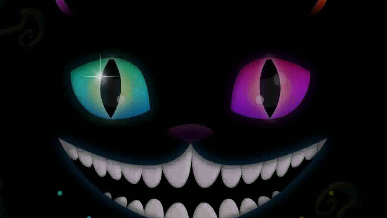 Cheshire Cat Big Eyes Background