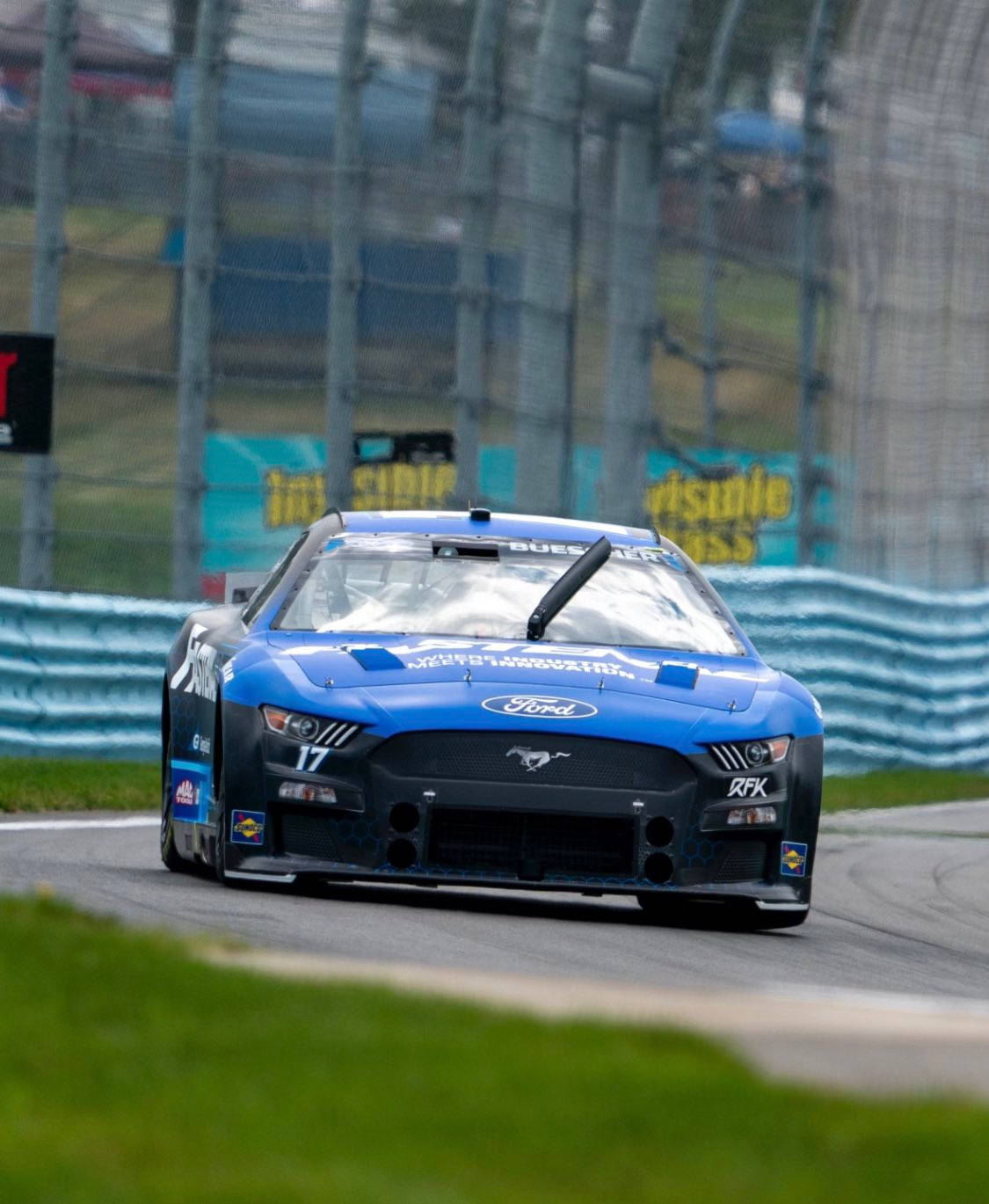 Download Chris Buescher Car Driving Wallpaper | Wallpapers.com