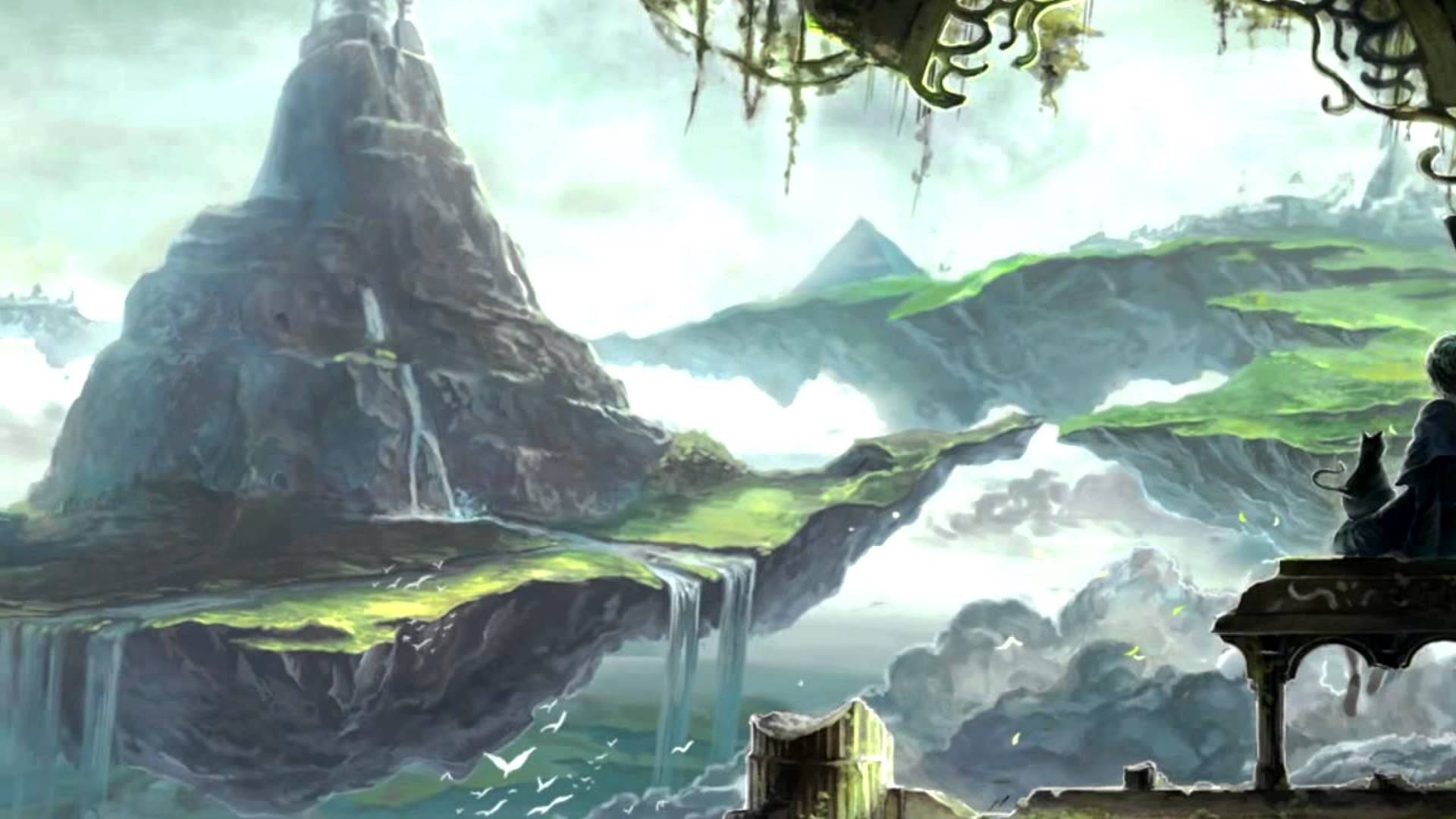 Chrono Trigger Floating Fantasy Kingdom Background