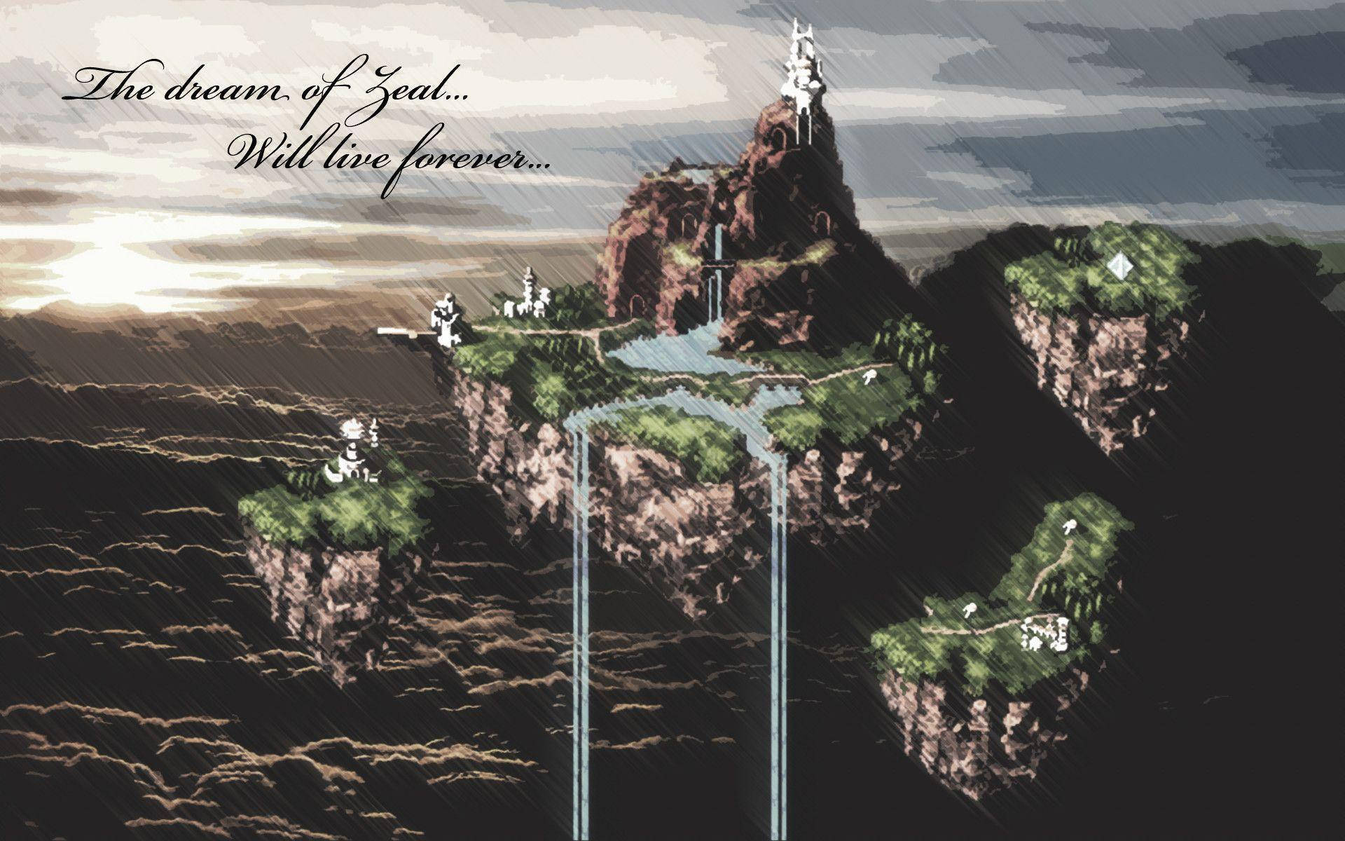 Chrono Trigger Kingdom Of Zeal Fan Art Background