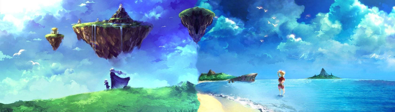 Chrono Trigger Two Fantasy World Background