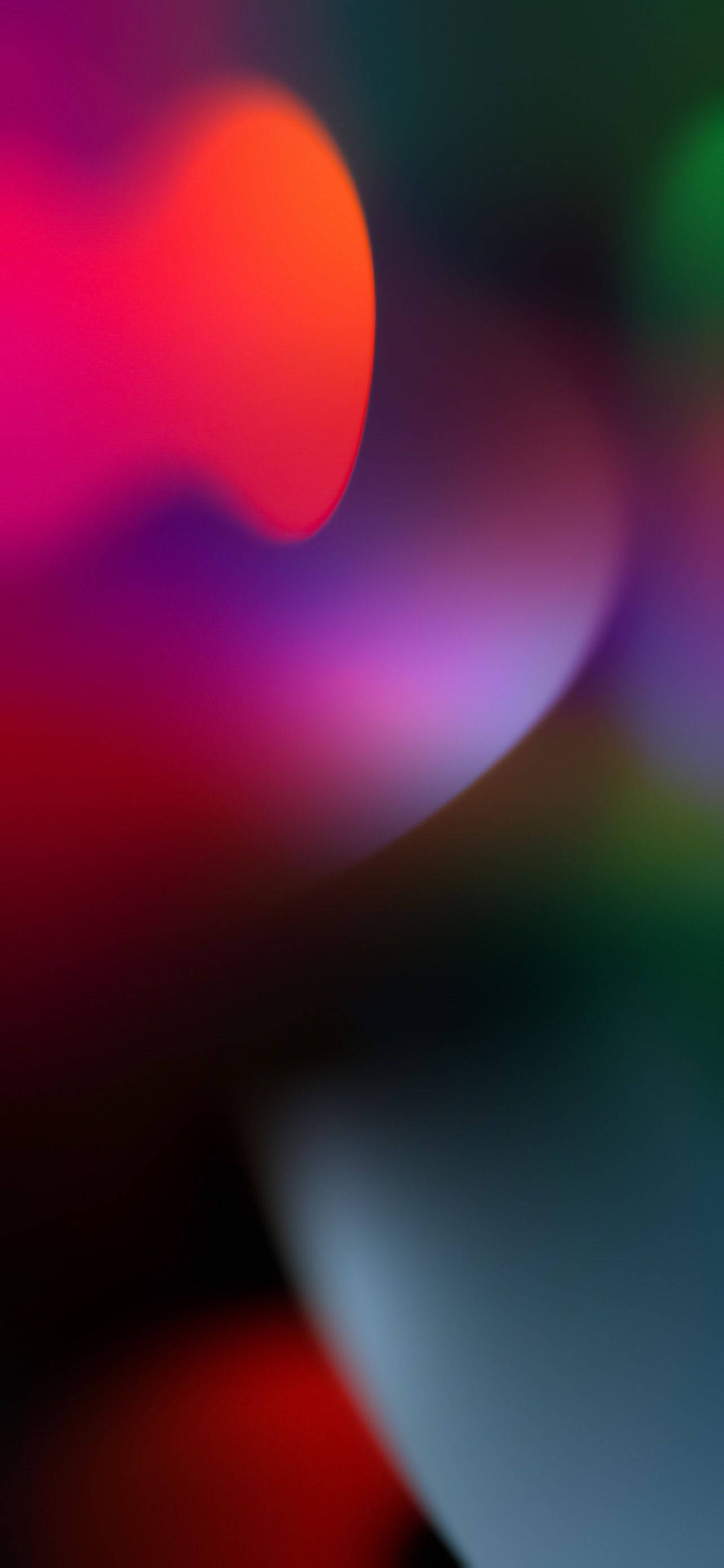 Download Colorful Holographic Ios 16 Wallpaper 