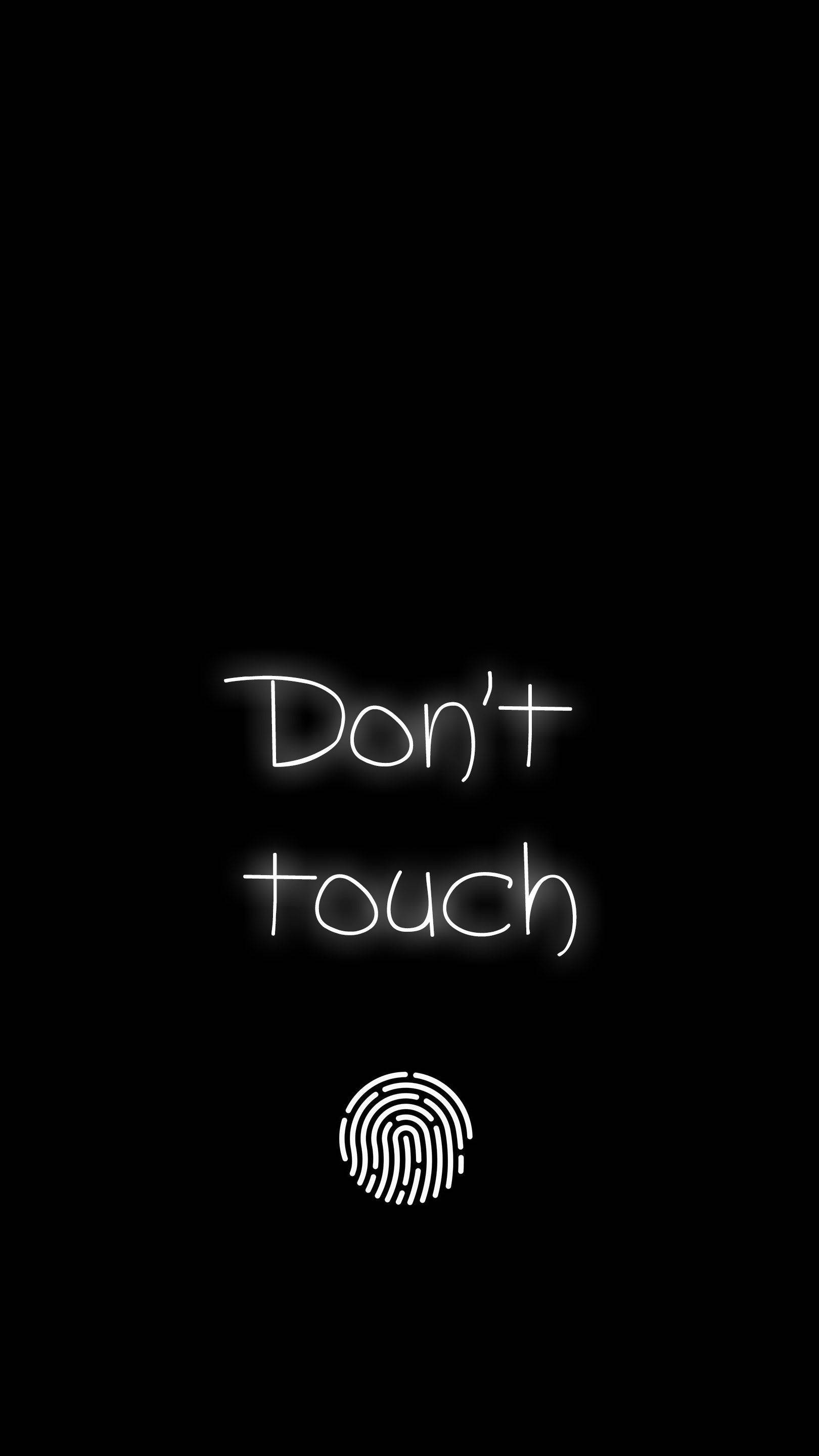 Cool Lock Screen Fingerprint Wallpaper