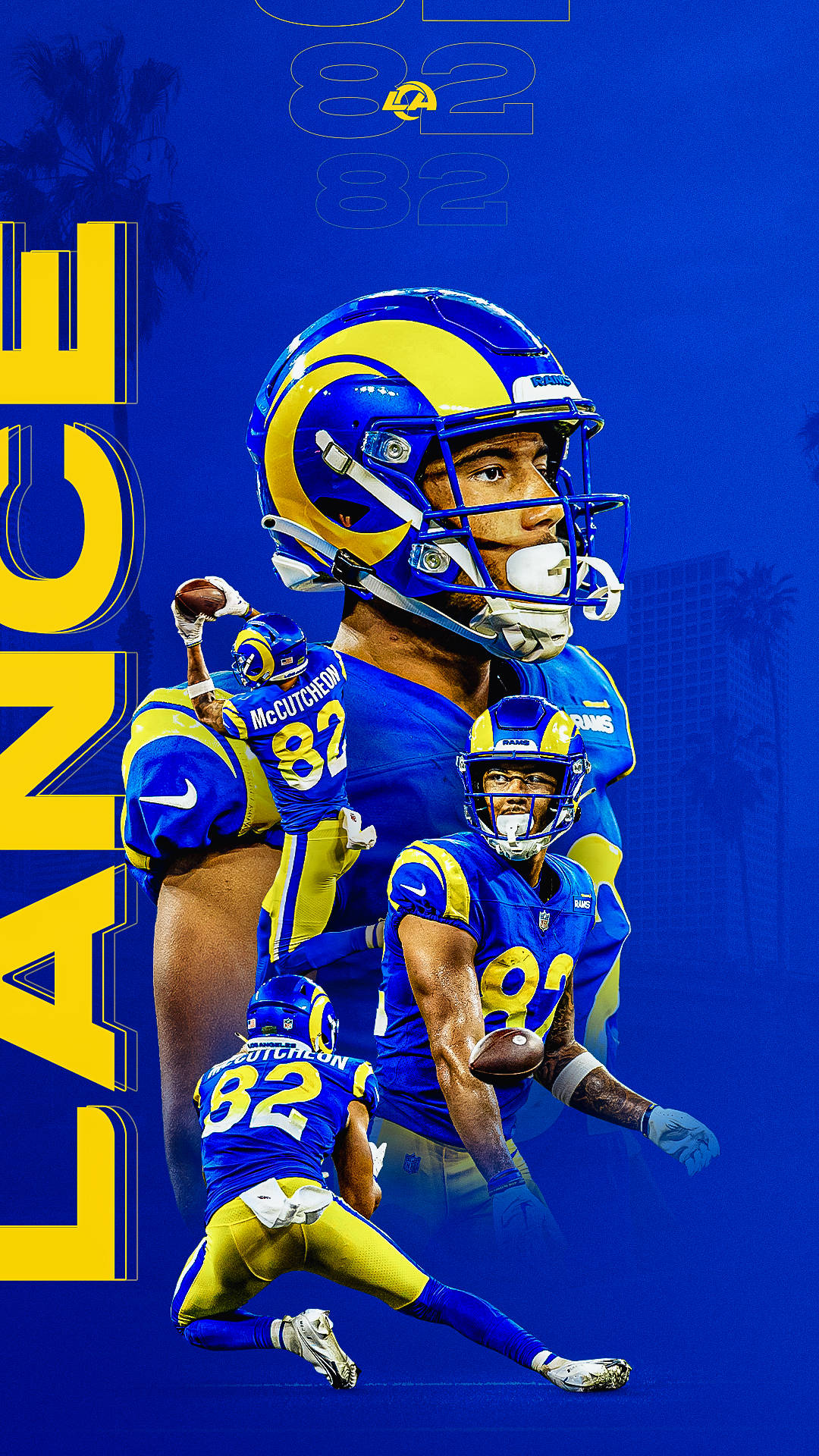 Downloaden Cooler Nfl Lance Mccutcheon Wallpaper | Wallpapers.com