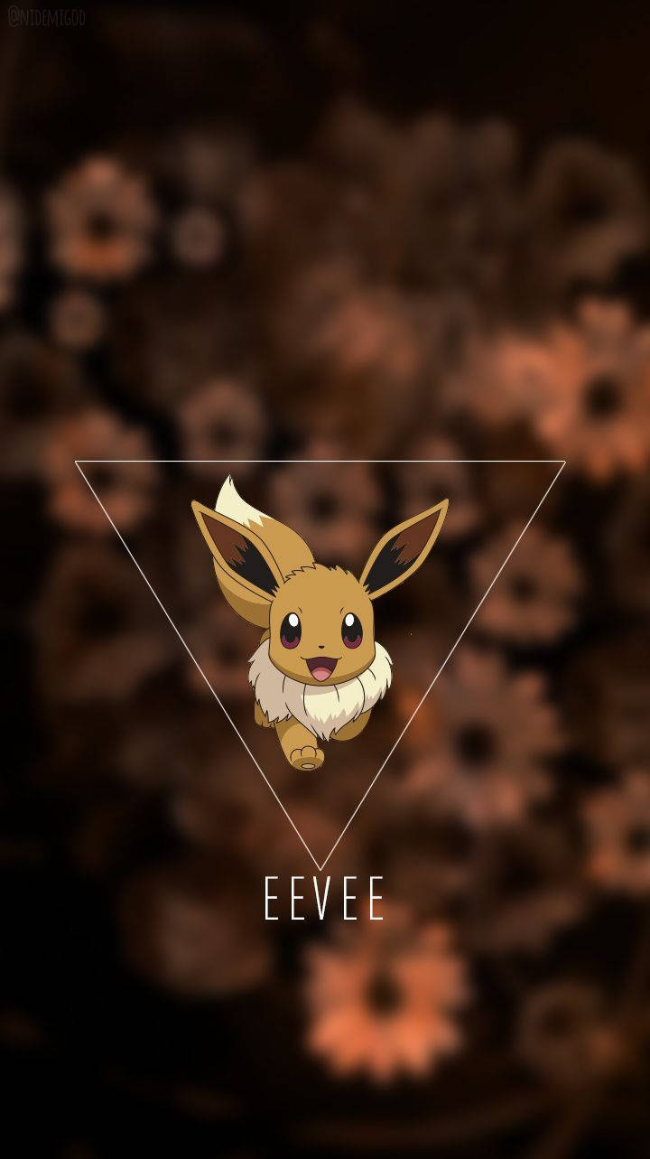 Cute Aesthetic Eevee Mobile Background