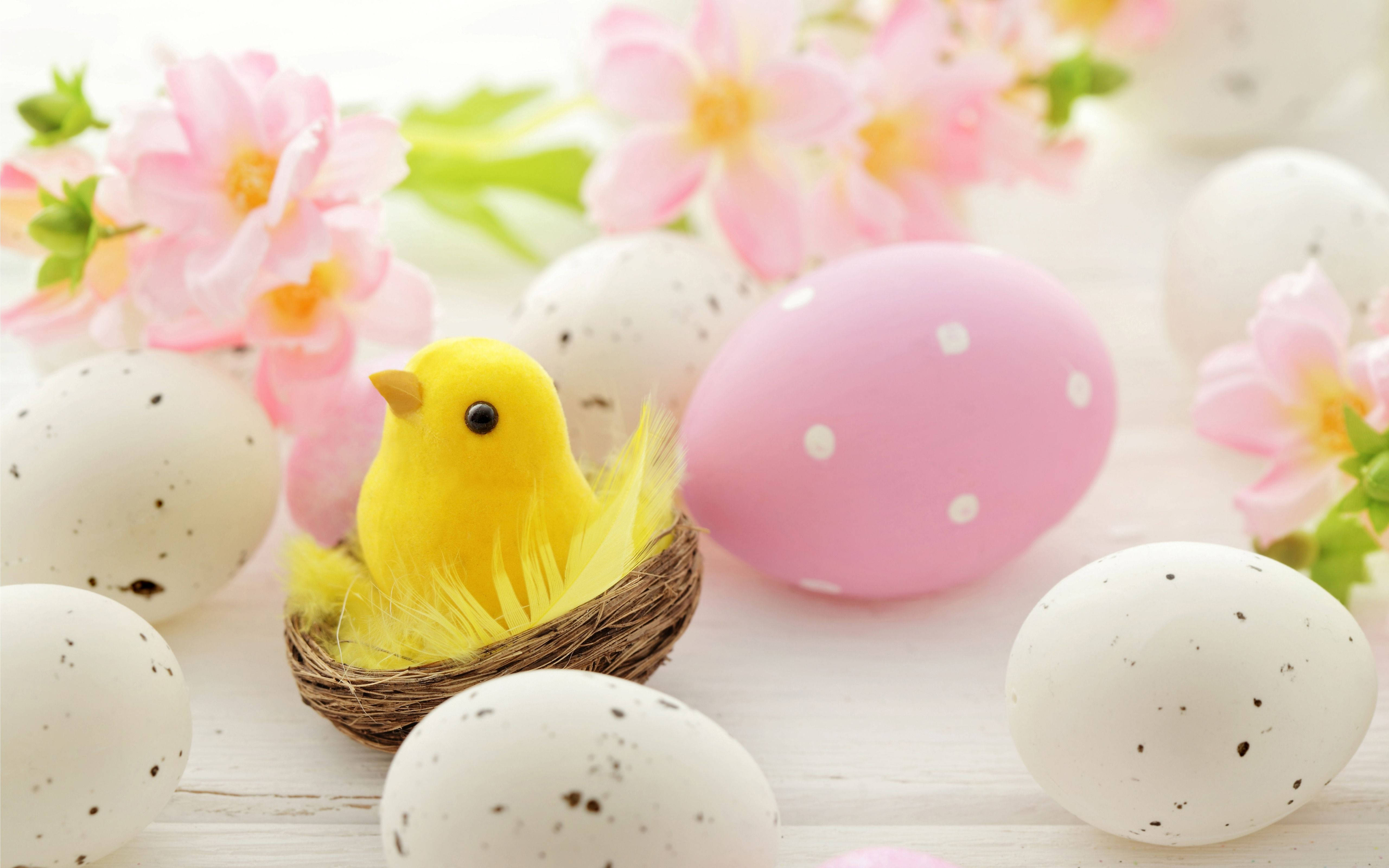 Download Cute And Simple Easter Wallpaper 