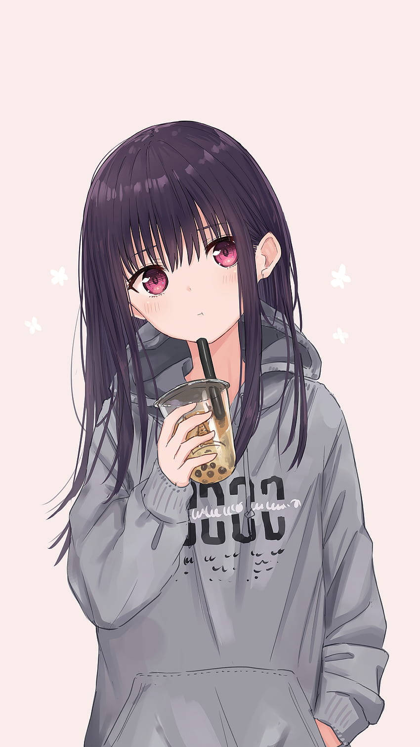 Hoodie Anime Girl Discord PFP